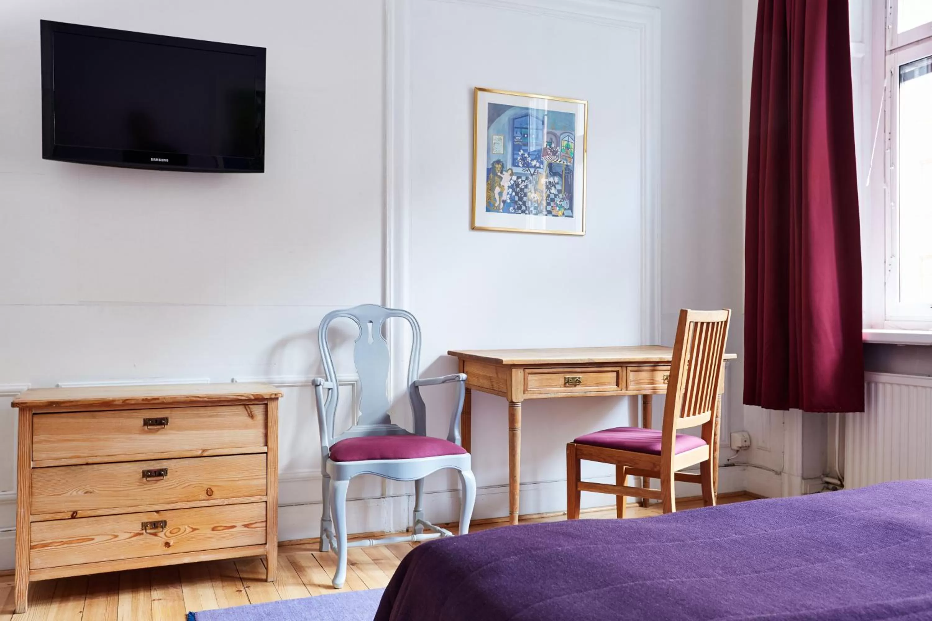 hair dresser, Bed in Hotel Hornsgatan