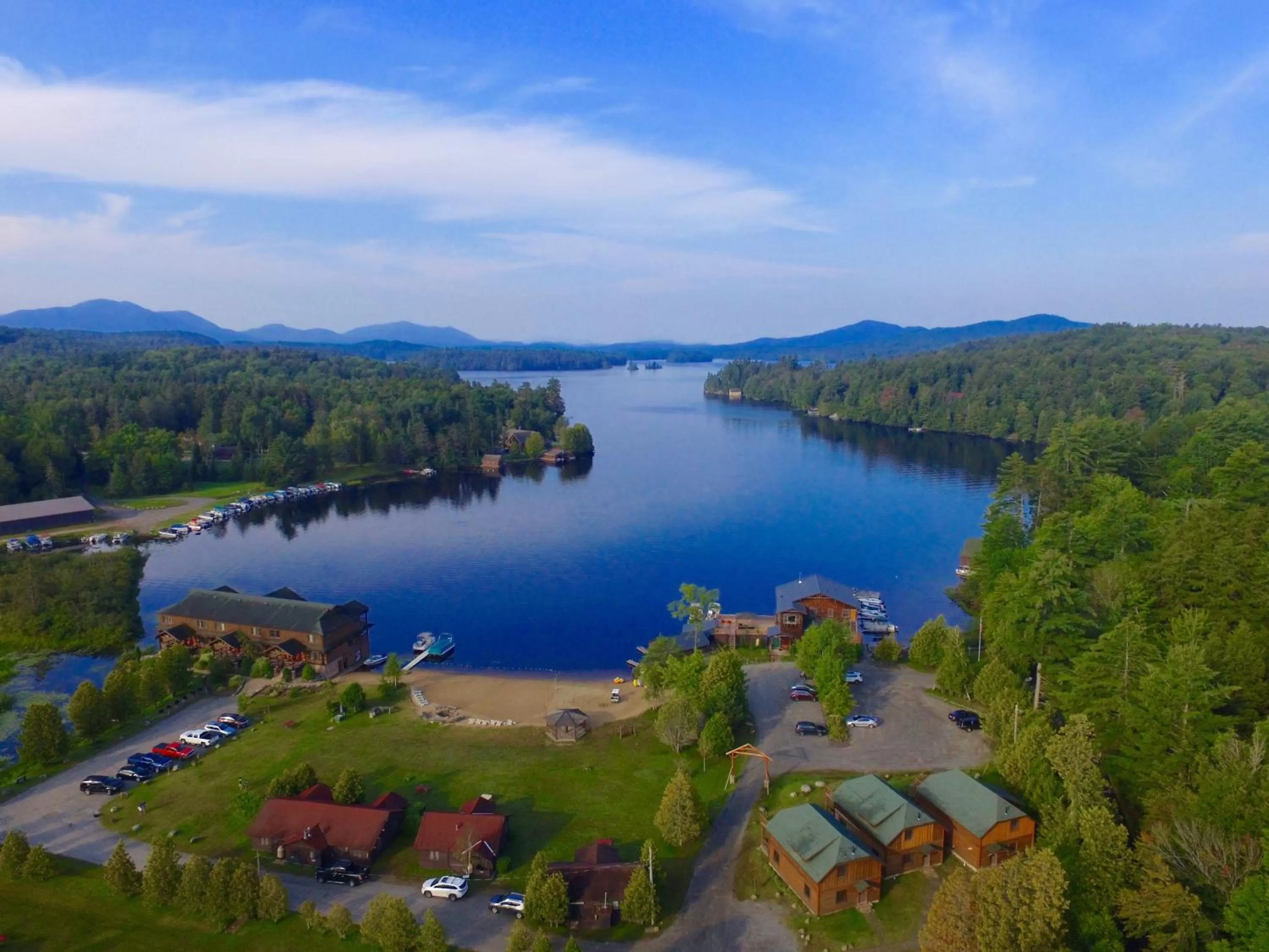 Bird's-eye View in Ampersand Bay Resort
