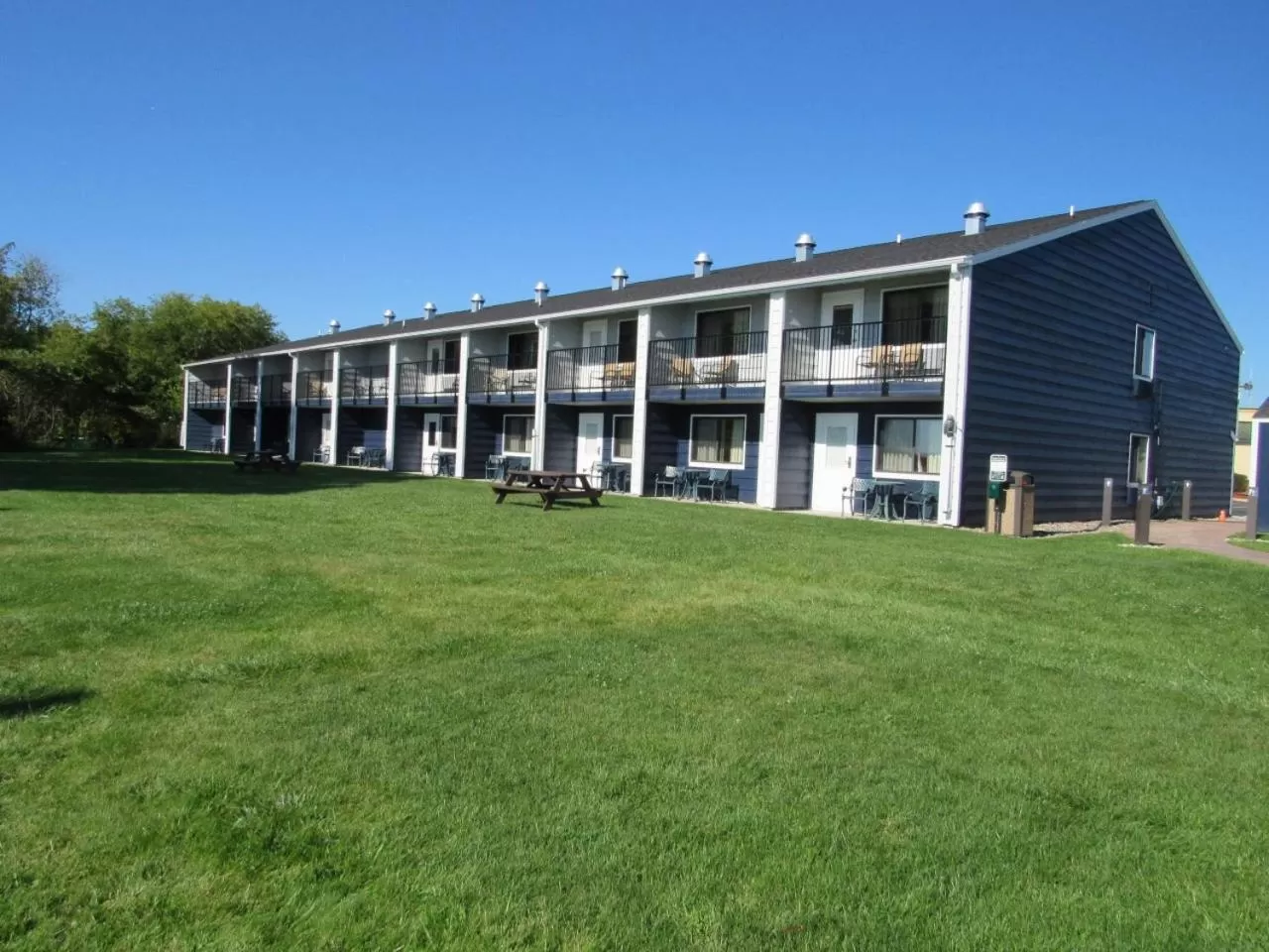 Property building in AmericInn by Wyndham Menominee