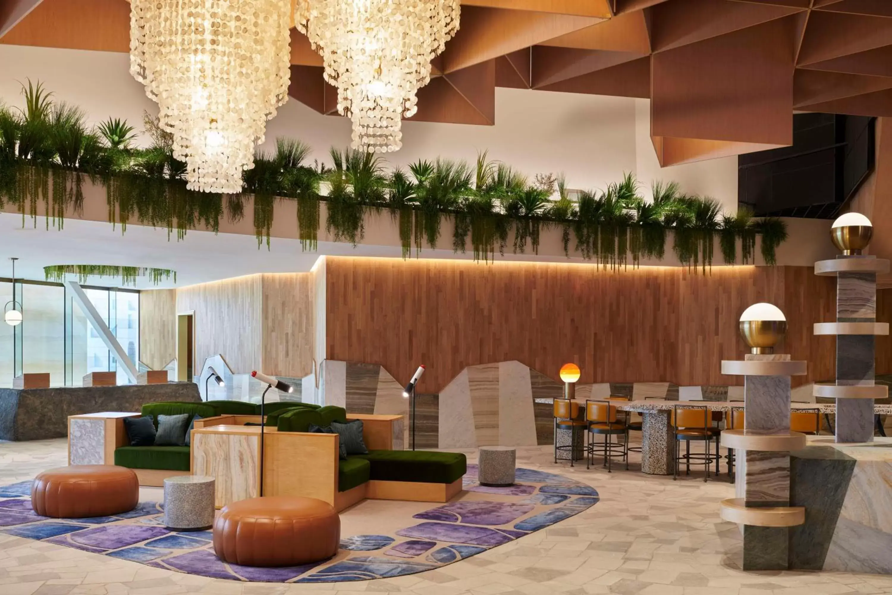 Lobby or reception in Virgin Hotels Las Vegas, Curio Collection by Hilton