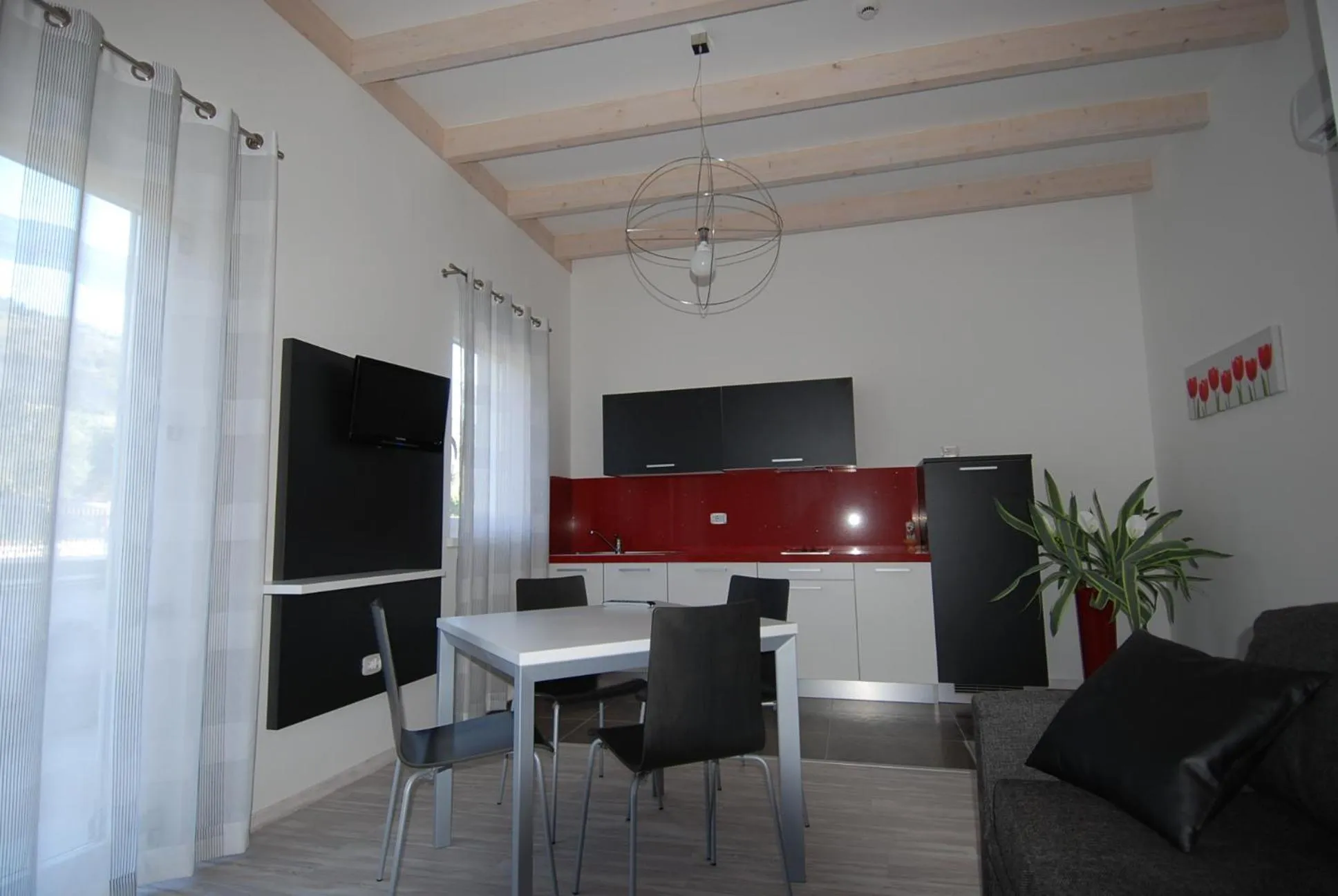 Dining area in Ecohotel Primavera