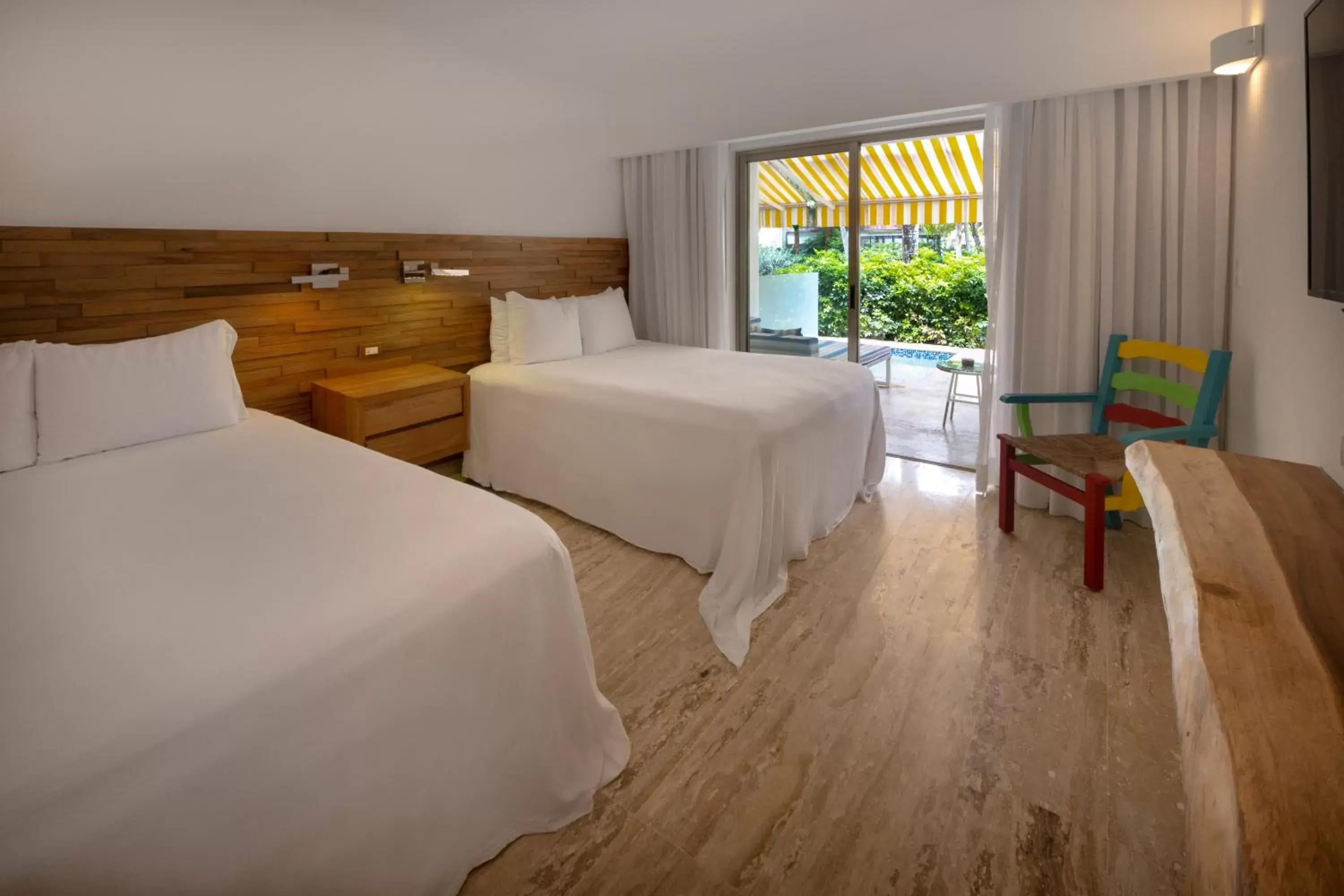 Bed in Viva V Samana by Wyndham, A Trademark Adults All Inclusive