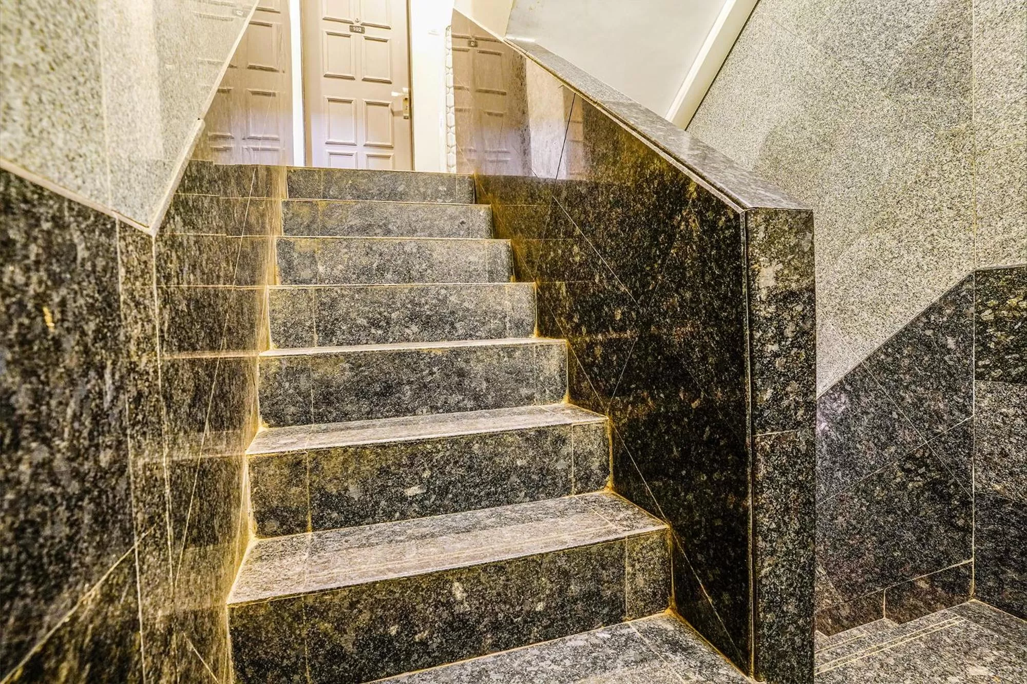 Lobby or reception, Bathroom in FabExpress Highway Residency