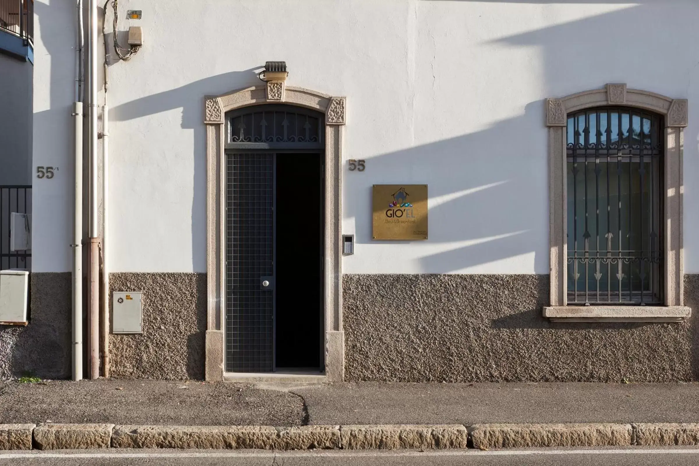 Facade/entrance in Gio'el B&B