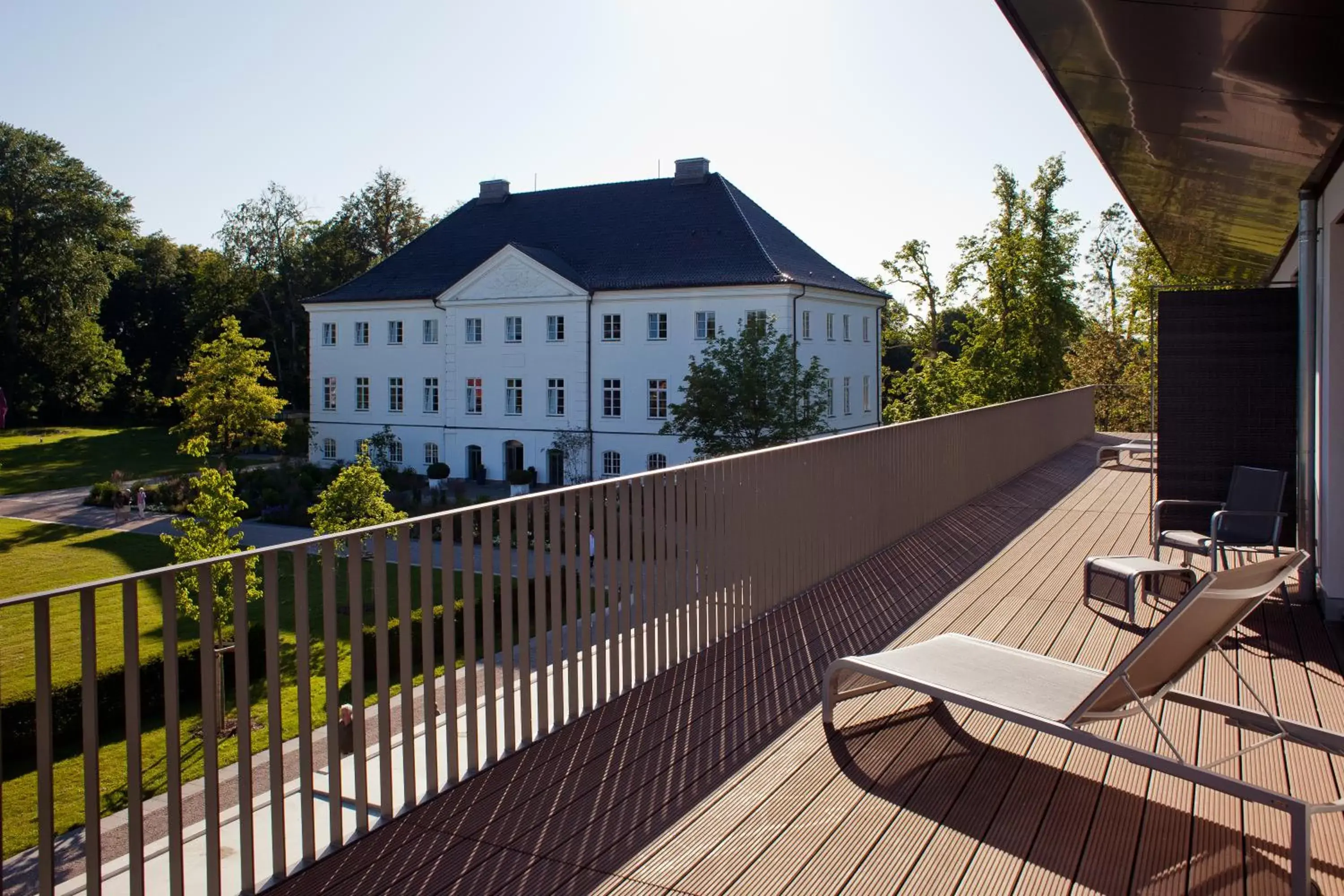 Balcony/Terrace in Schlossgut Gross Schwansee