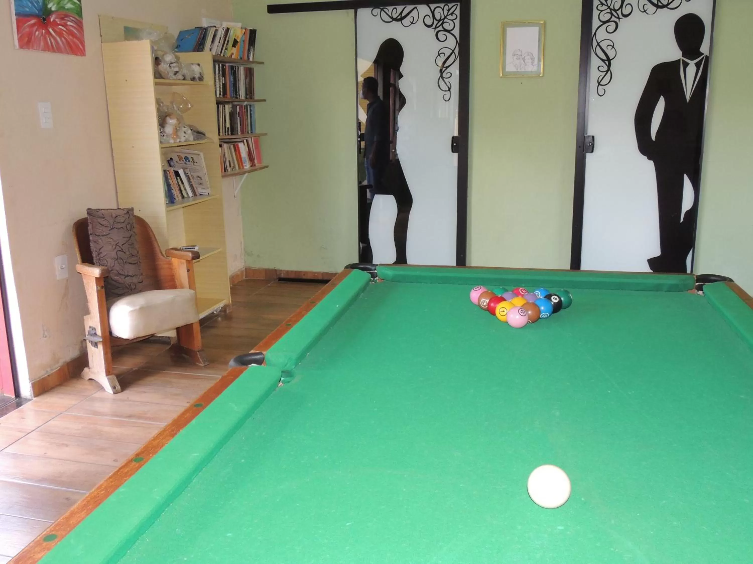 Game Room, Billiards in Pousada Caminho Dos Sinos