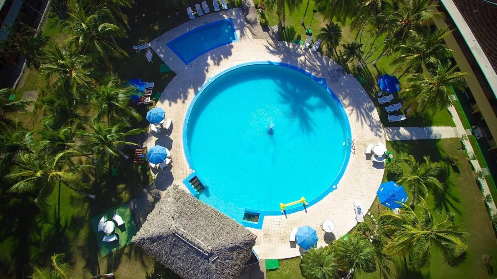 Bird's eye view, Pool View in Beach Break Resort