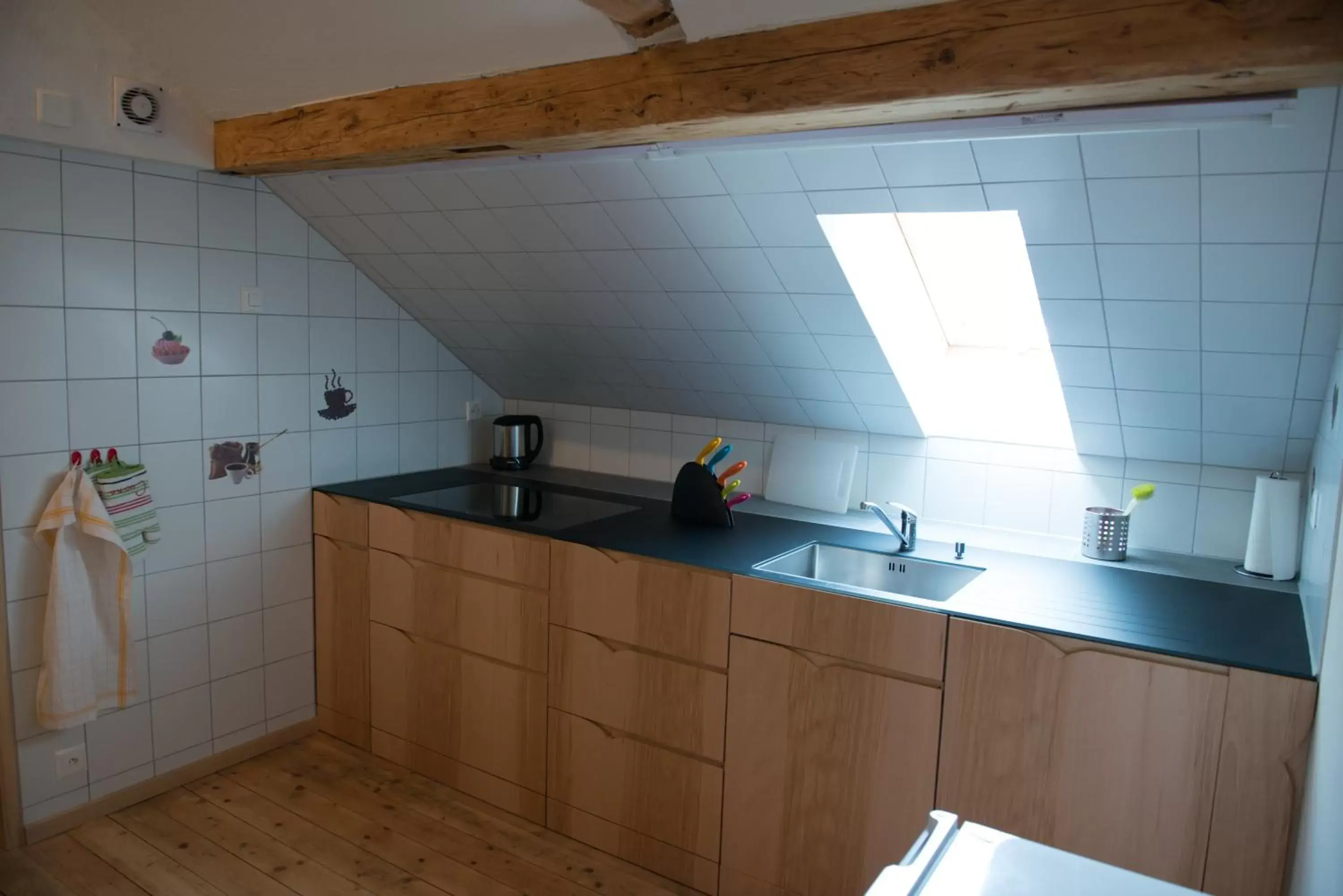 Kitchen or kitchenette, Kitchen/Kitchenette in Hirschen B&B