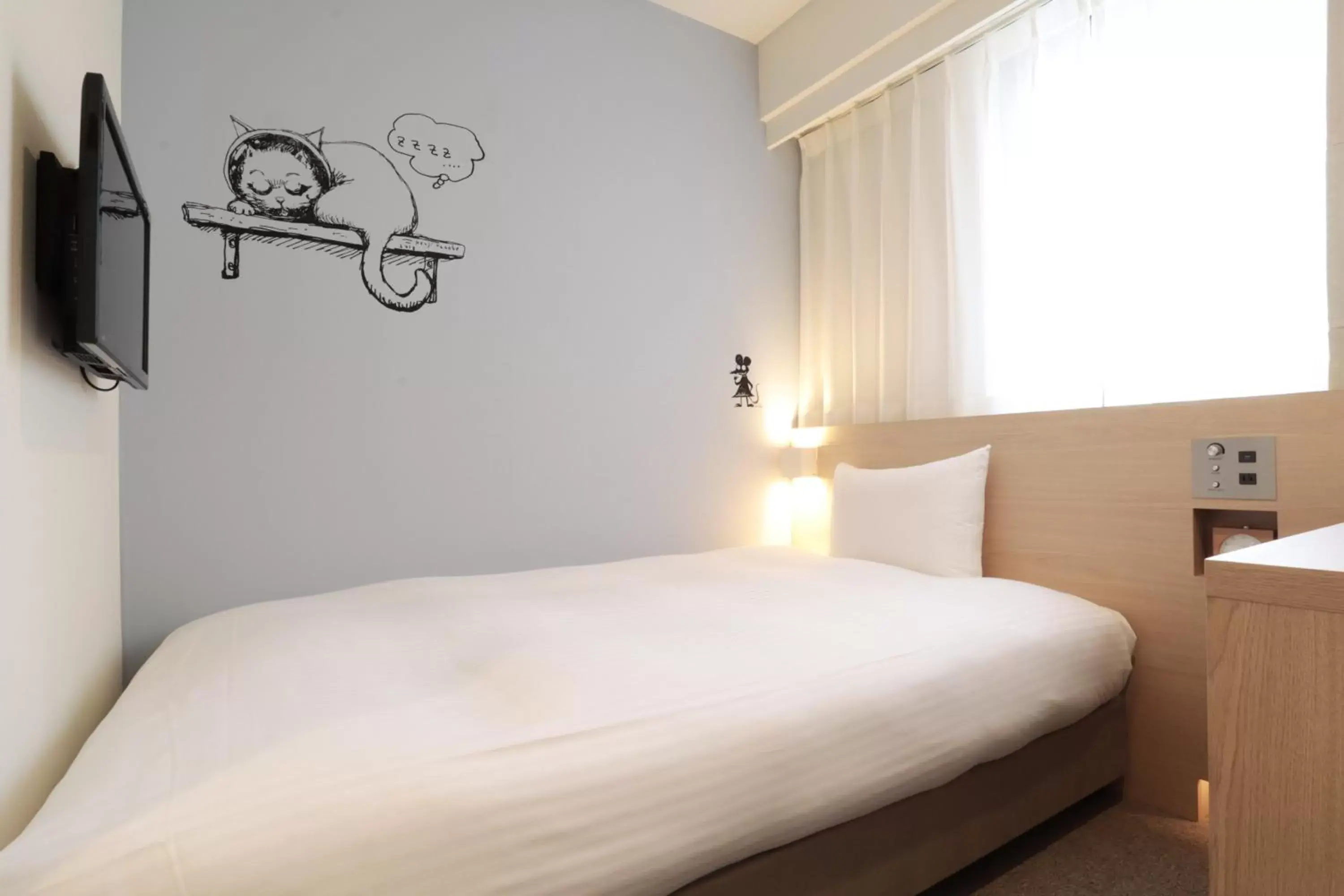 Bed in WeBase TAKAMATSU