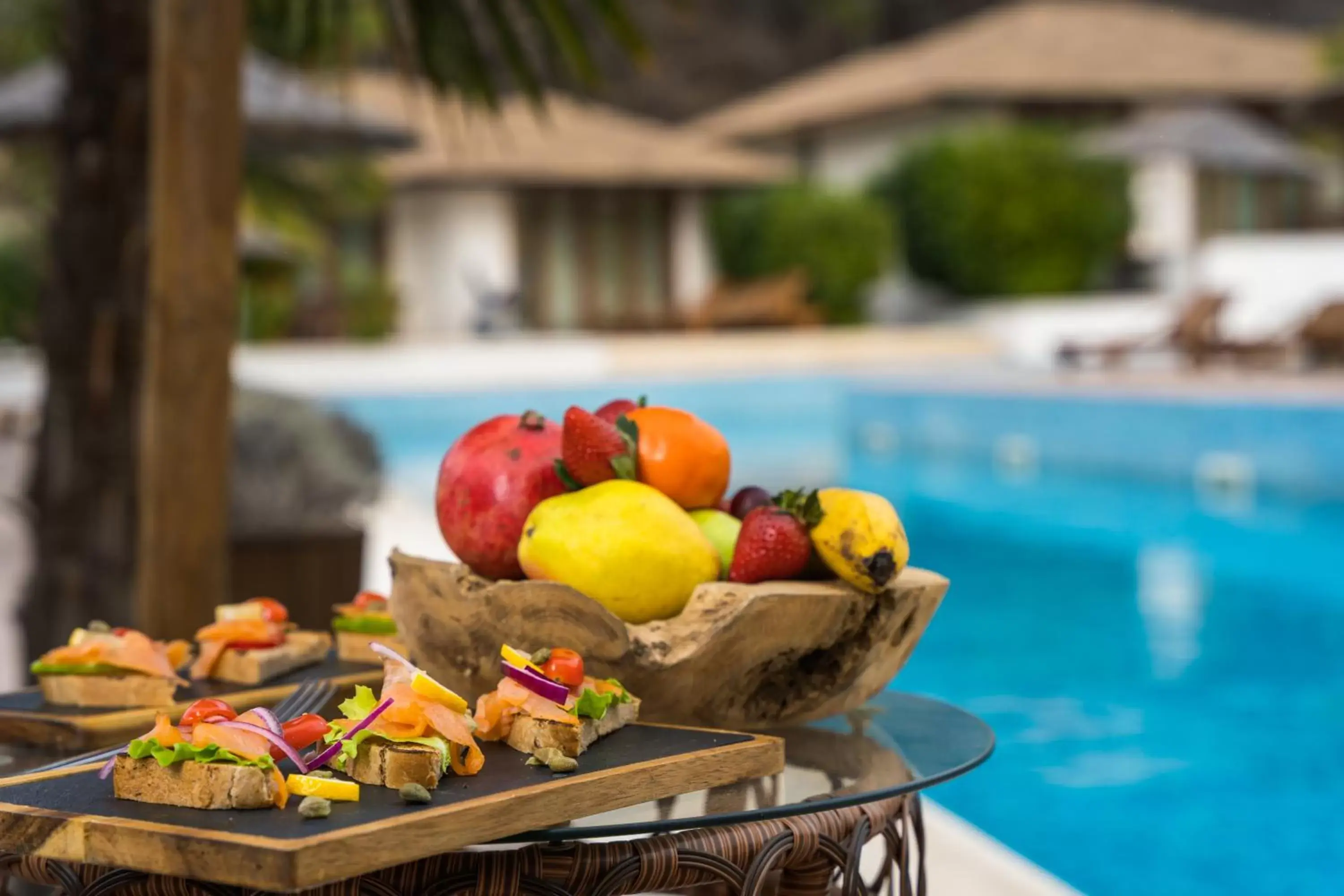 Hot Spring Bath, Swimming Pool in Medite Spa Resort and Villas