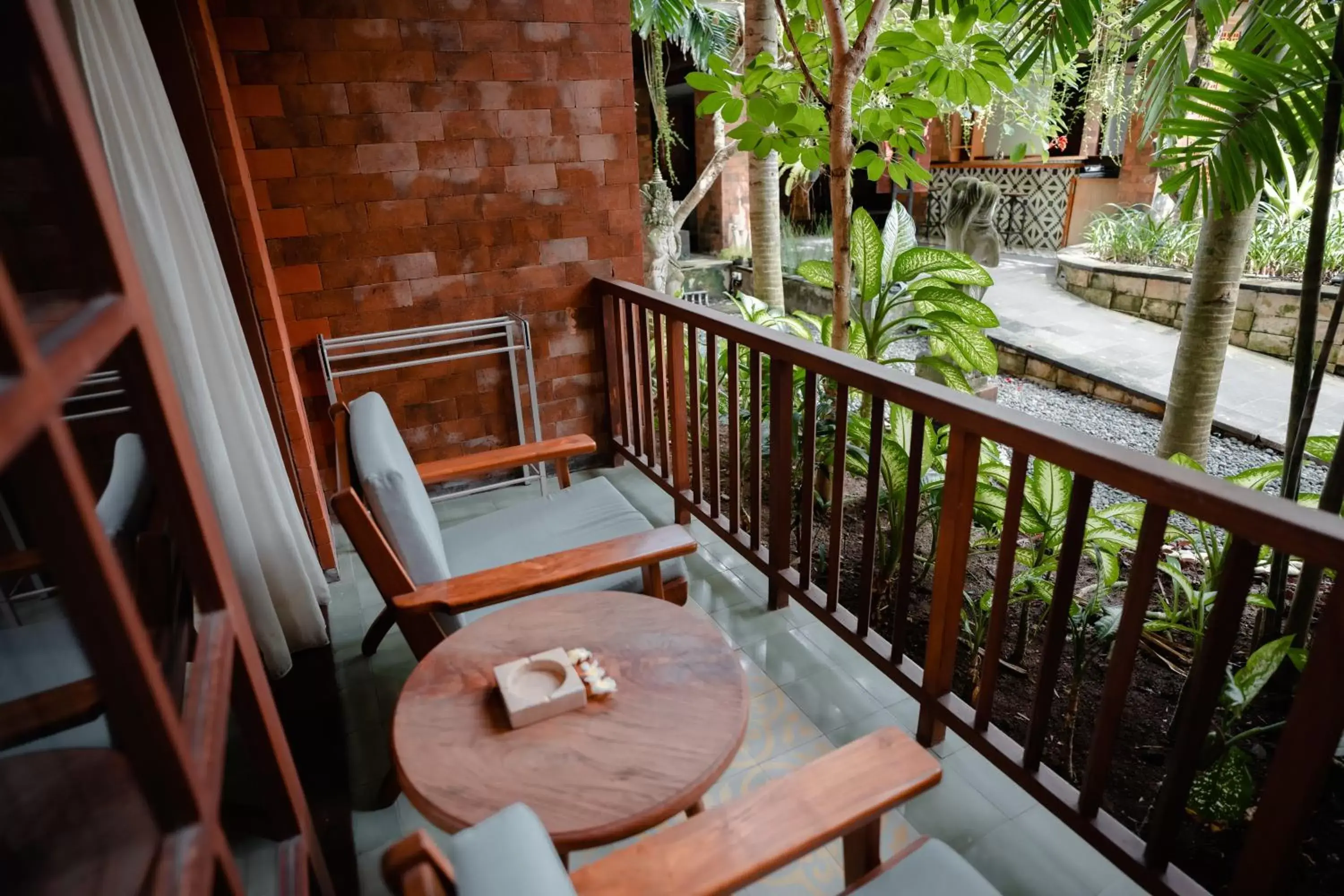 Balcony/Terrace in Fourteen Roses Boutique Hotel, Kuta