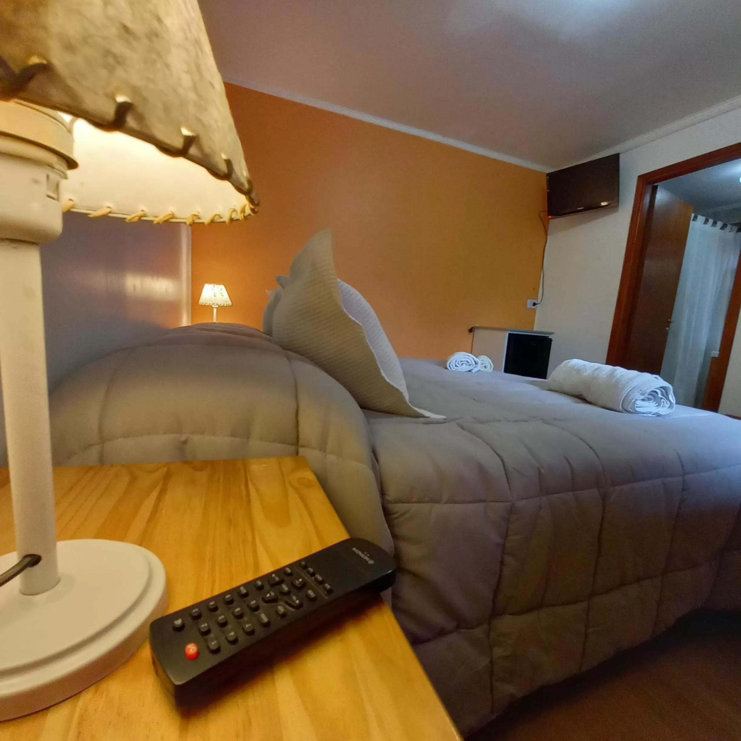 Bedroom in Mysten Kepen B&B