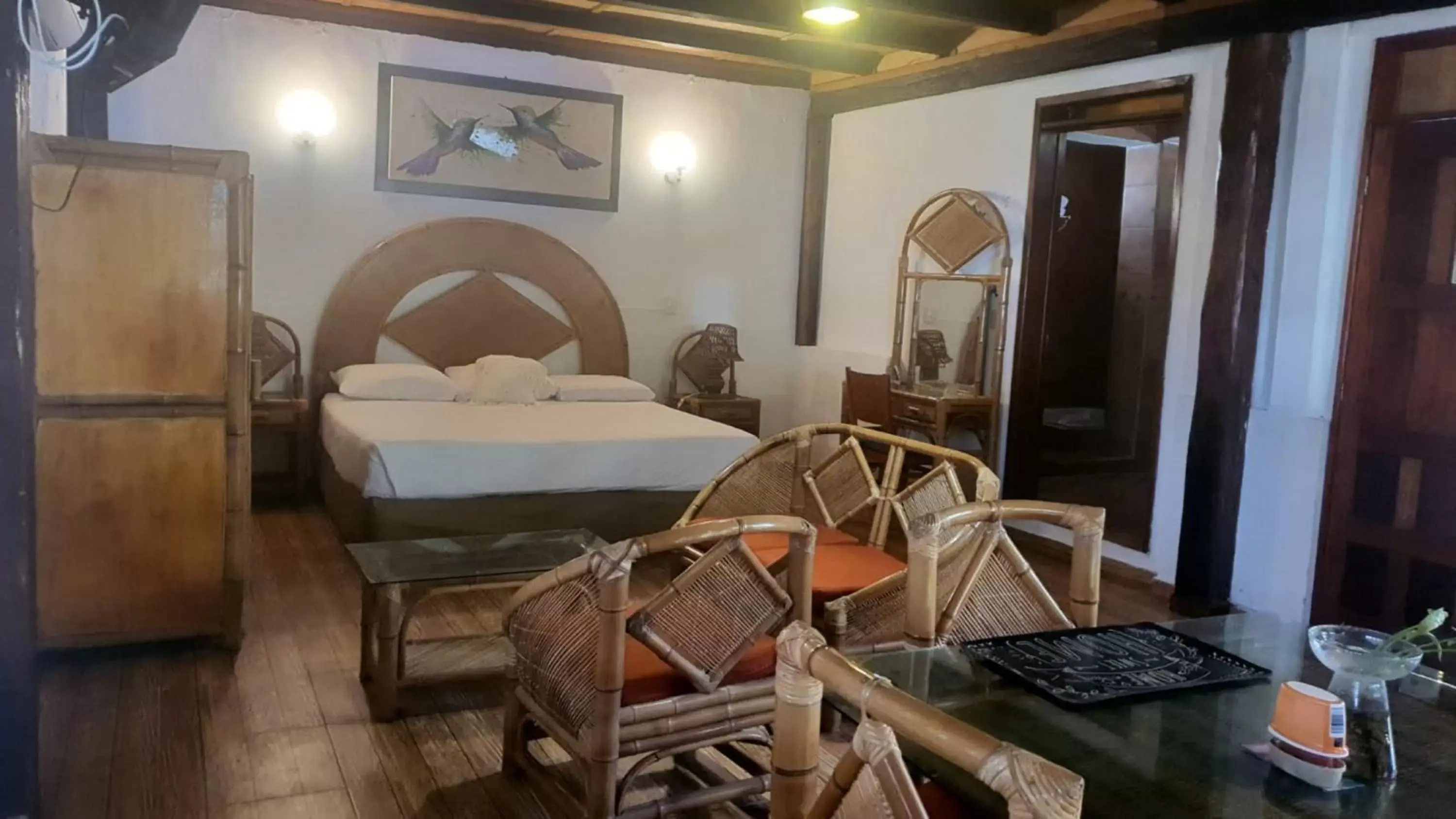 Bedroom in Cabañas Colibrí