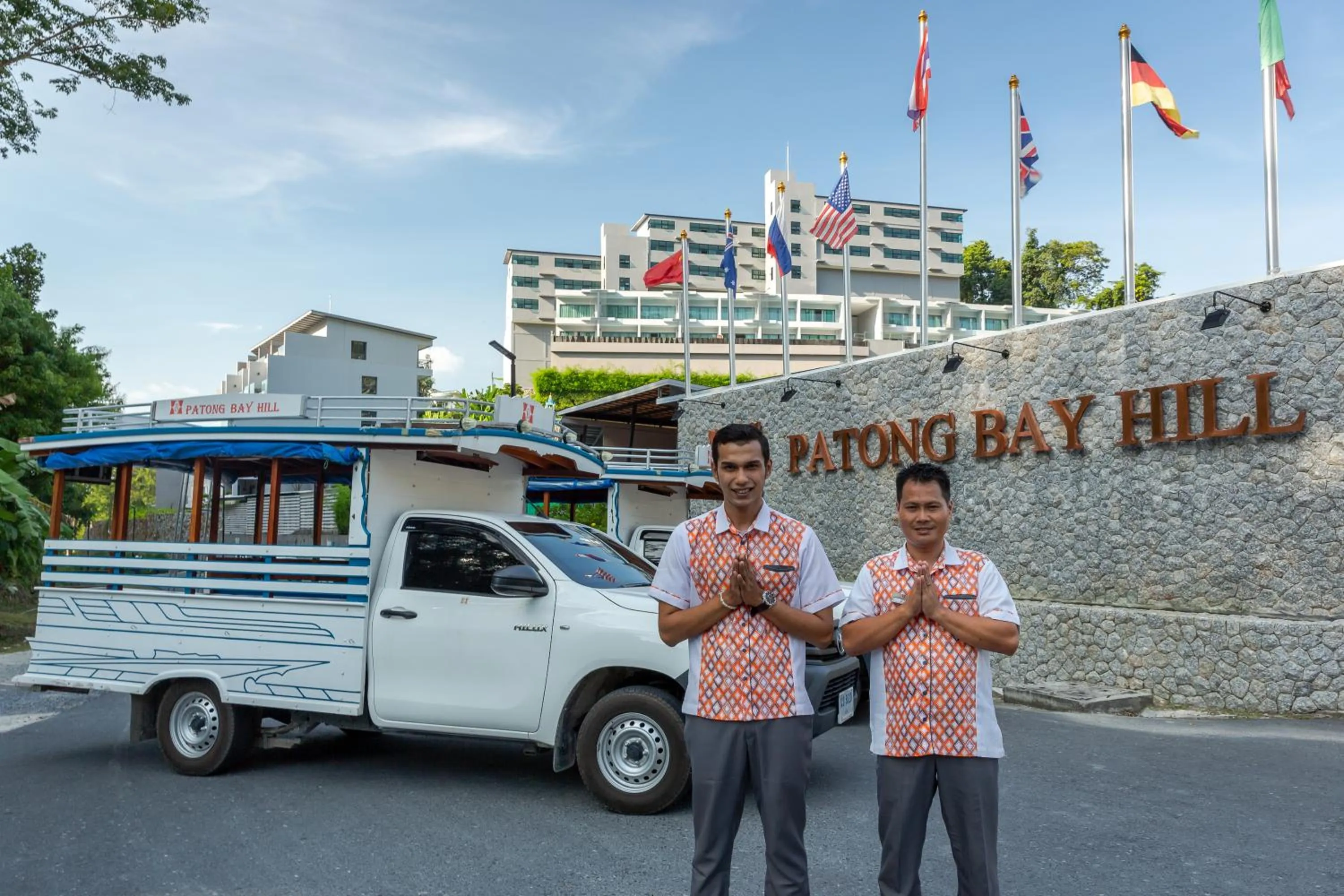 Facade/entrance in Patong Bay Hill