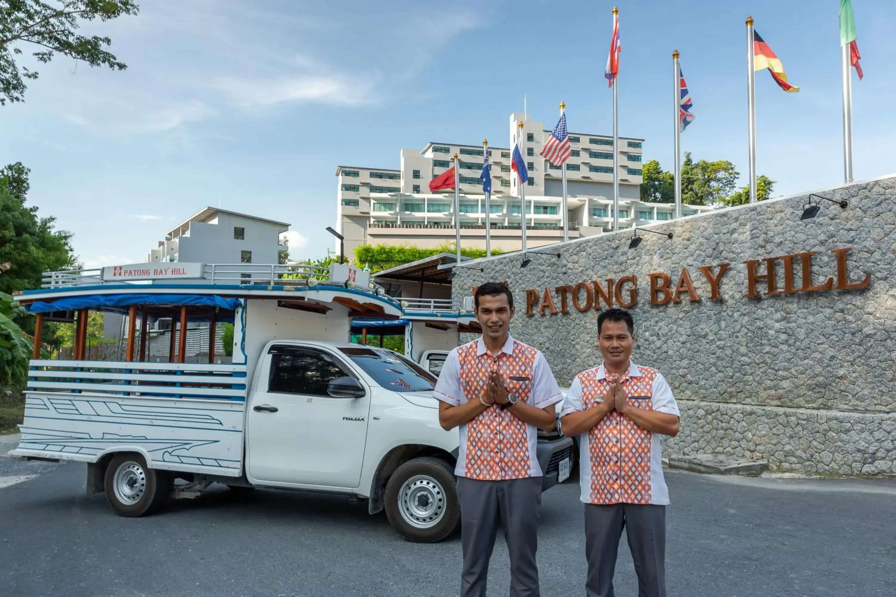 Facade/entrance in Patong Bay Hill Facade/entrance in Patong Bay Hill