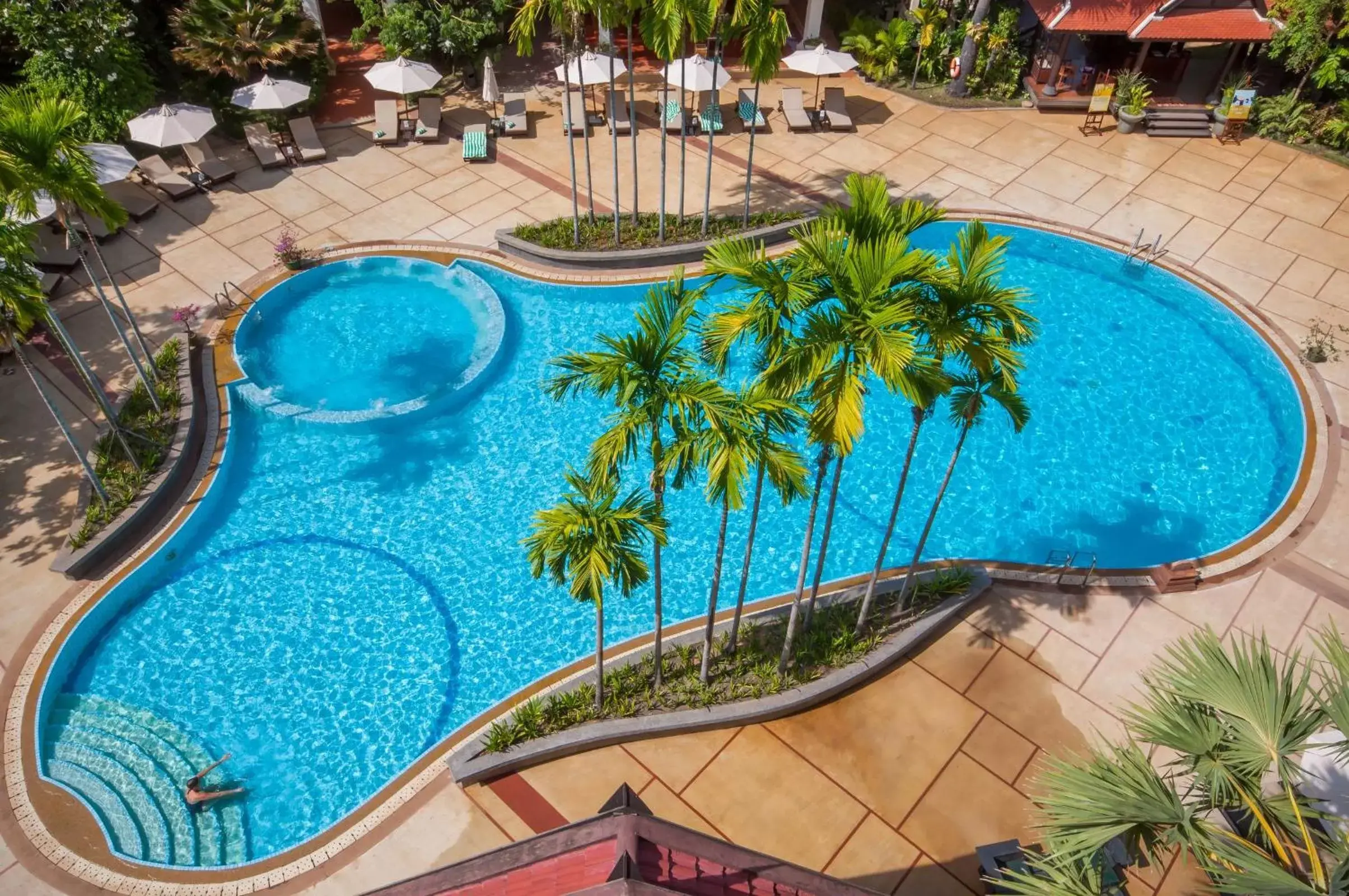 Swimming pool, Pool View in Borei Angkor Resort & Spa