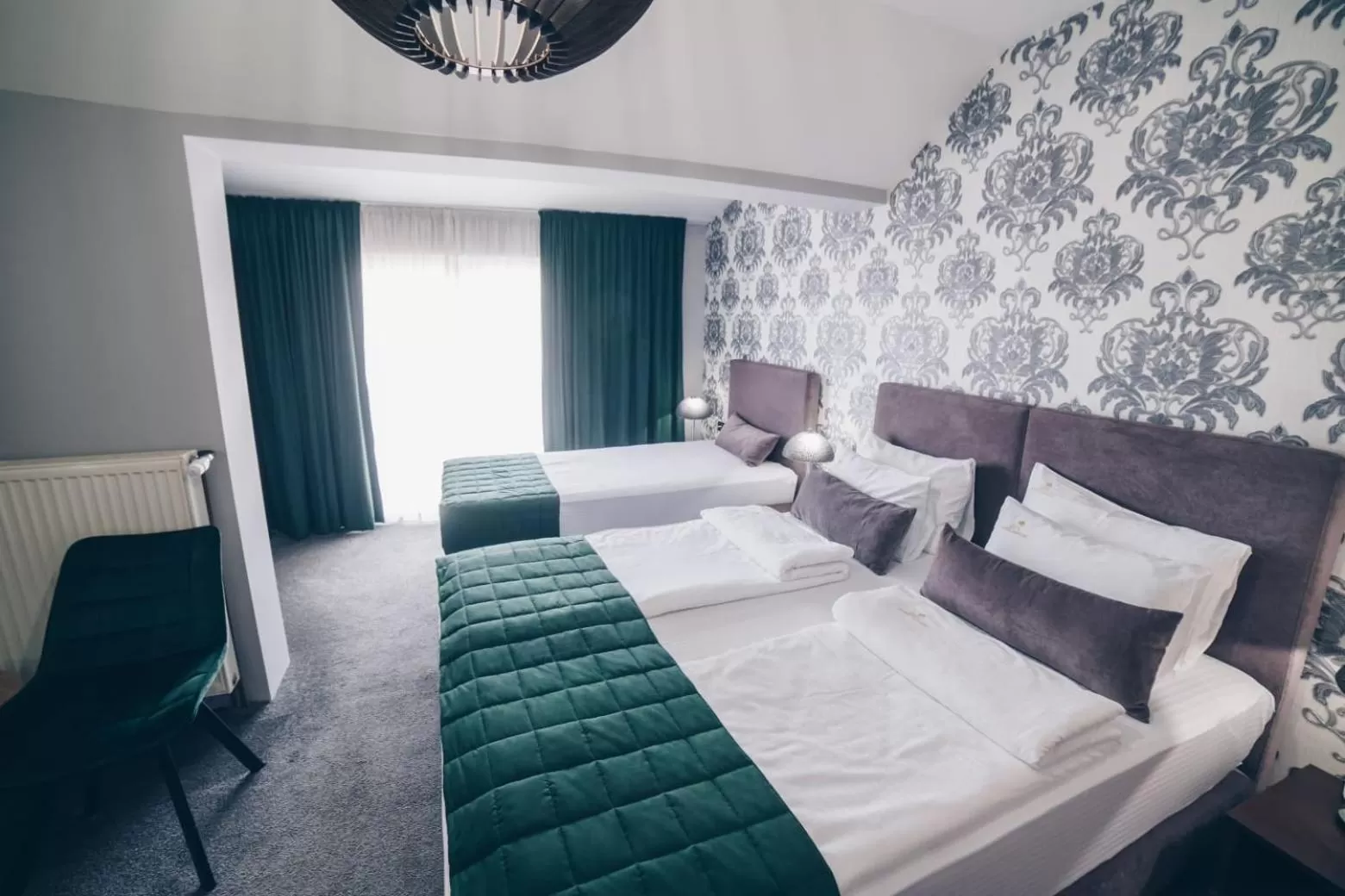 Bed in Garni Hotel Radović