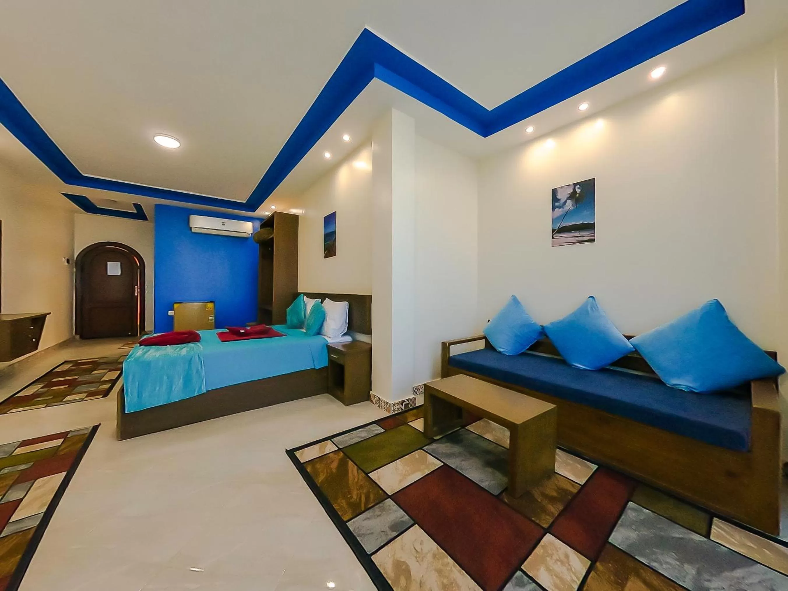 Bed in Seaview Panorama Boatel