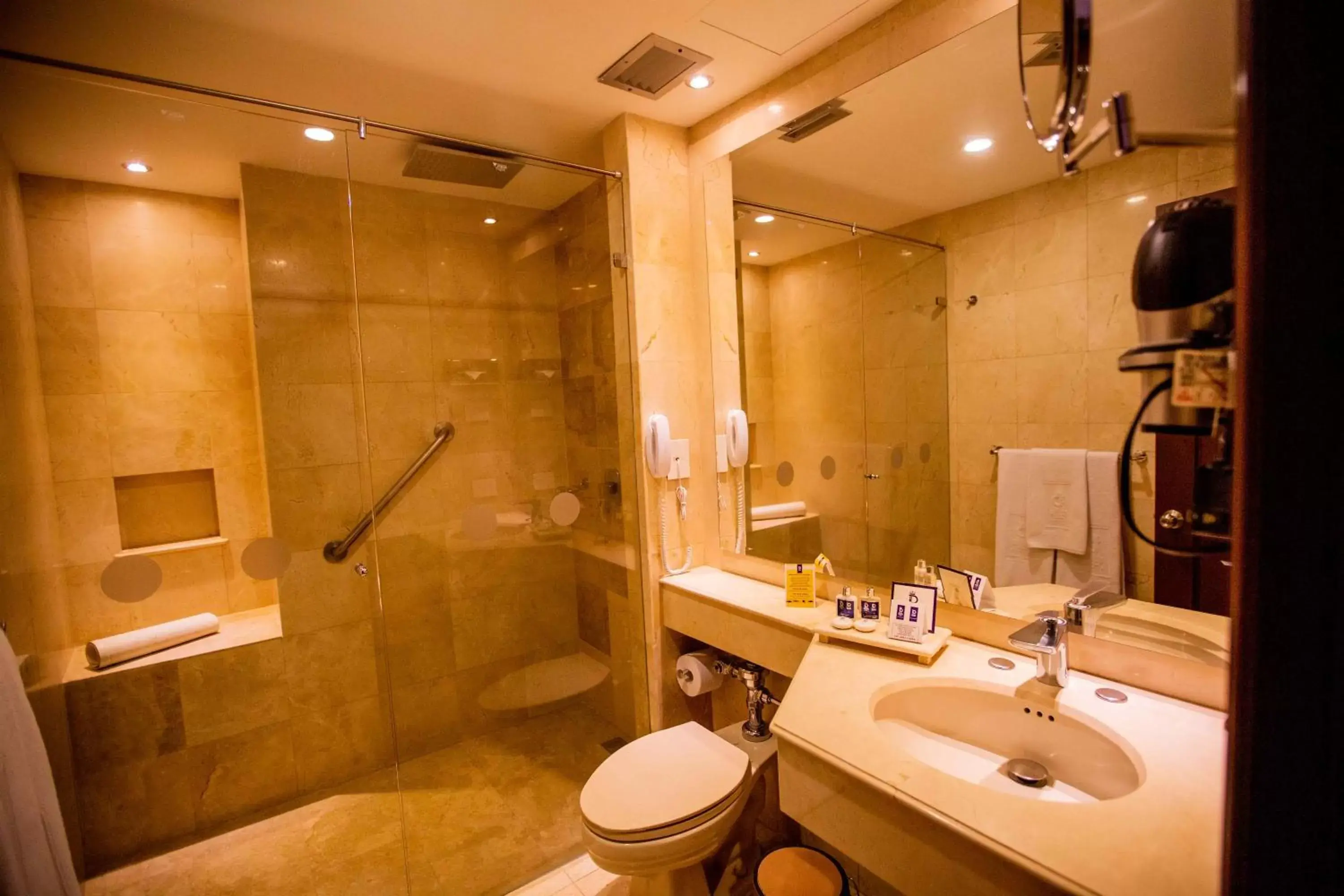 Shower, Bathroom in Hotel Dann Carlton Cali