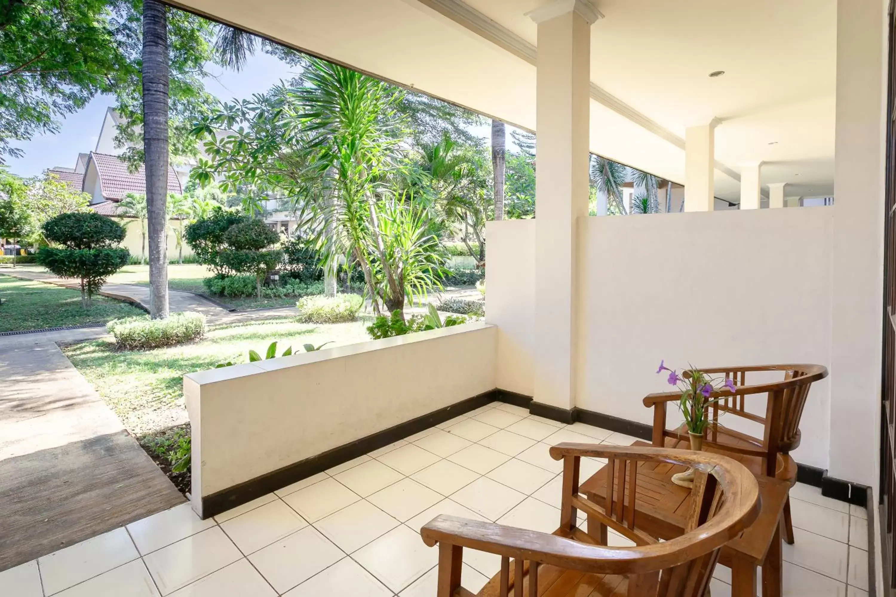 Patio in Lombok Garden Hotel