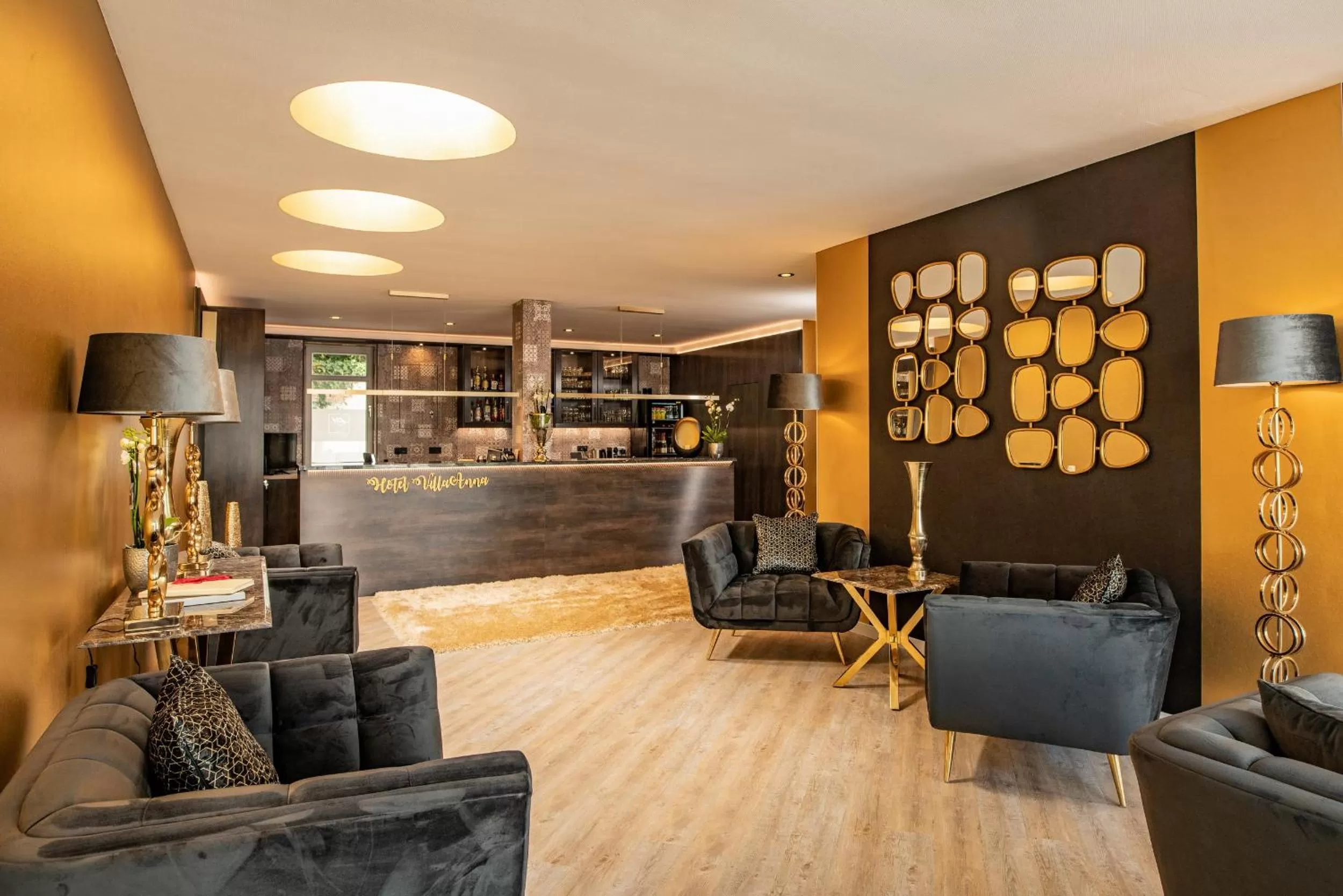 Lobby or reception in Boutique-Hotel Villa Anna