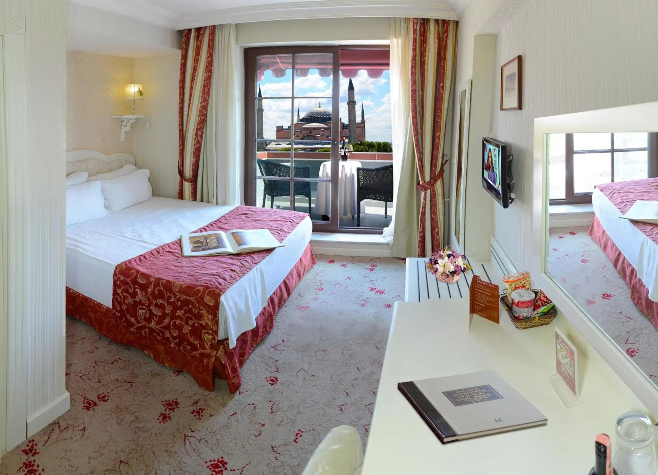 View (from property/room), Bed in The And Hotel Sultanahmet - Special Category