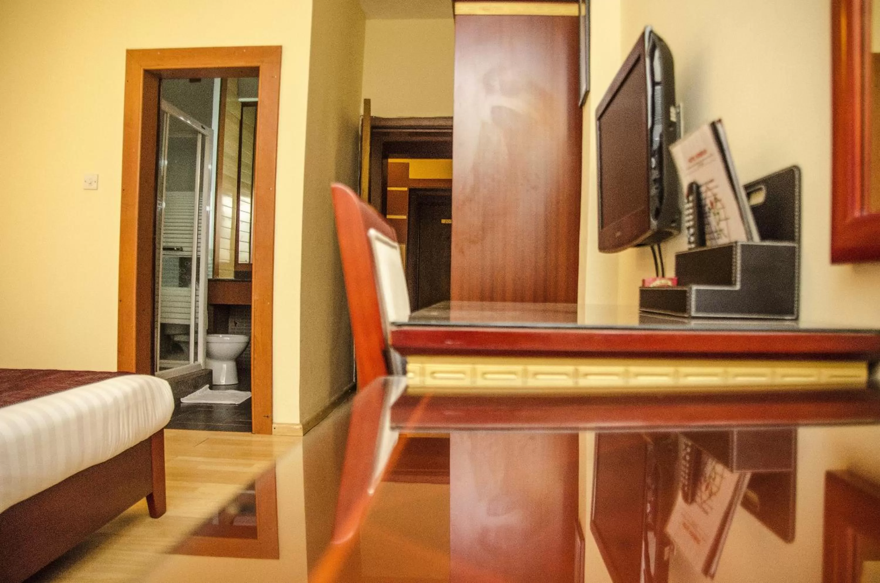 Shower in Hotel Rosebud