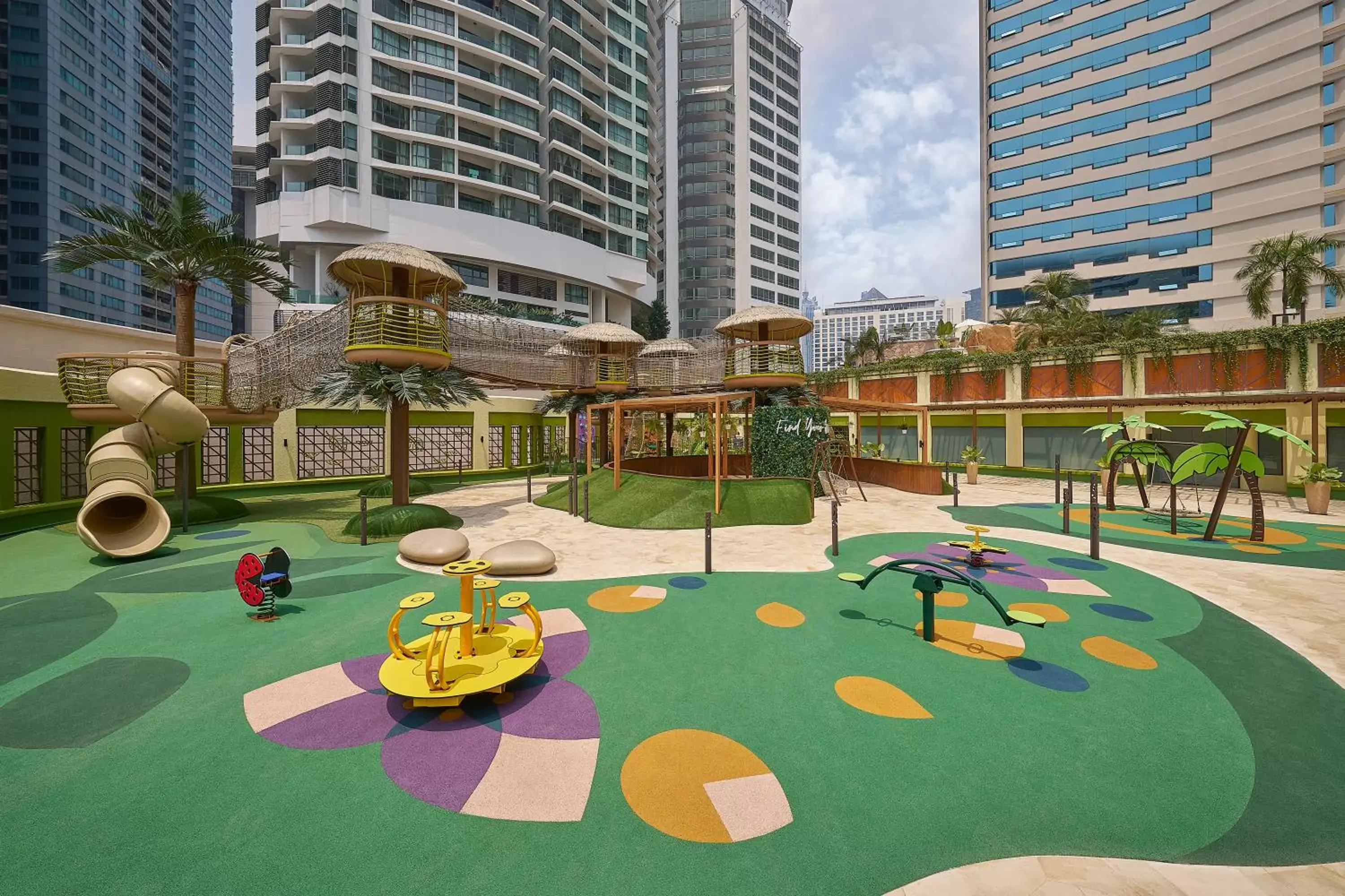 Children play ground in Renaissance Kuala Lumpur Hotel & Convention Centre