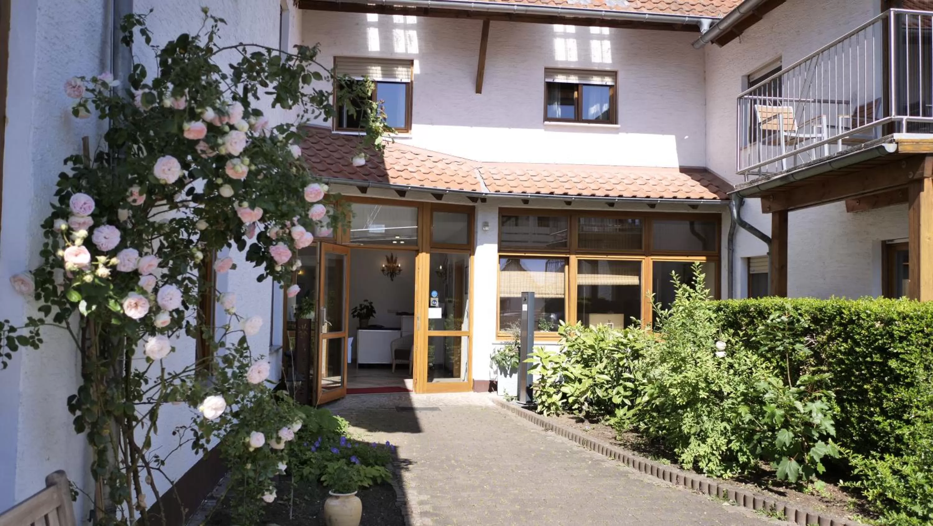 Patio in Hotel Bett & Frühstück