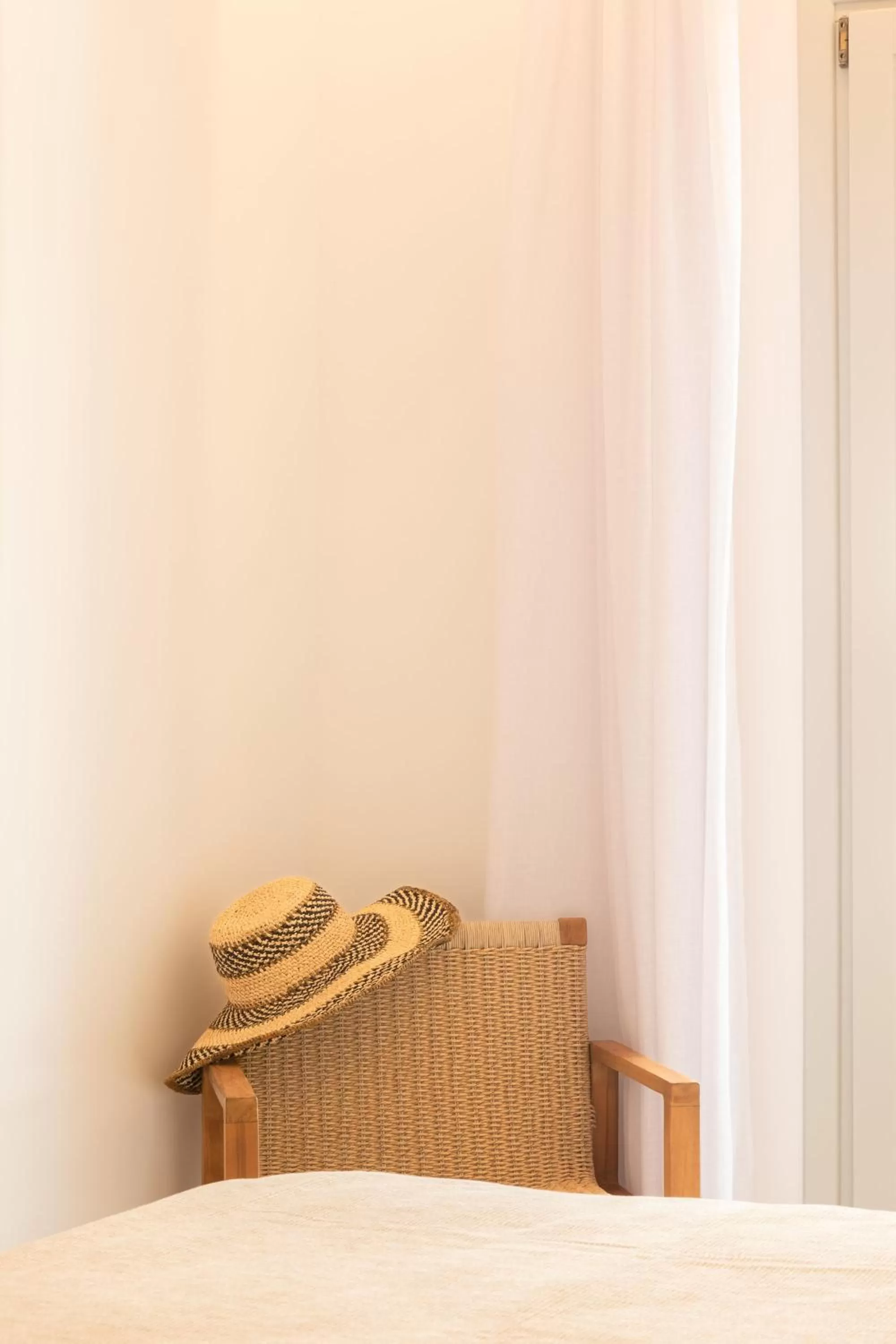 Bed in Elena Hotel Mykonos