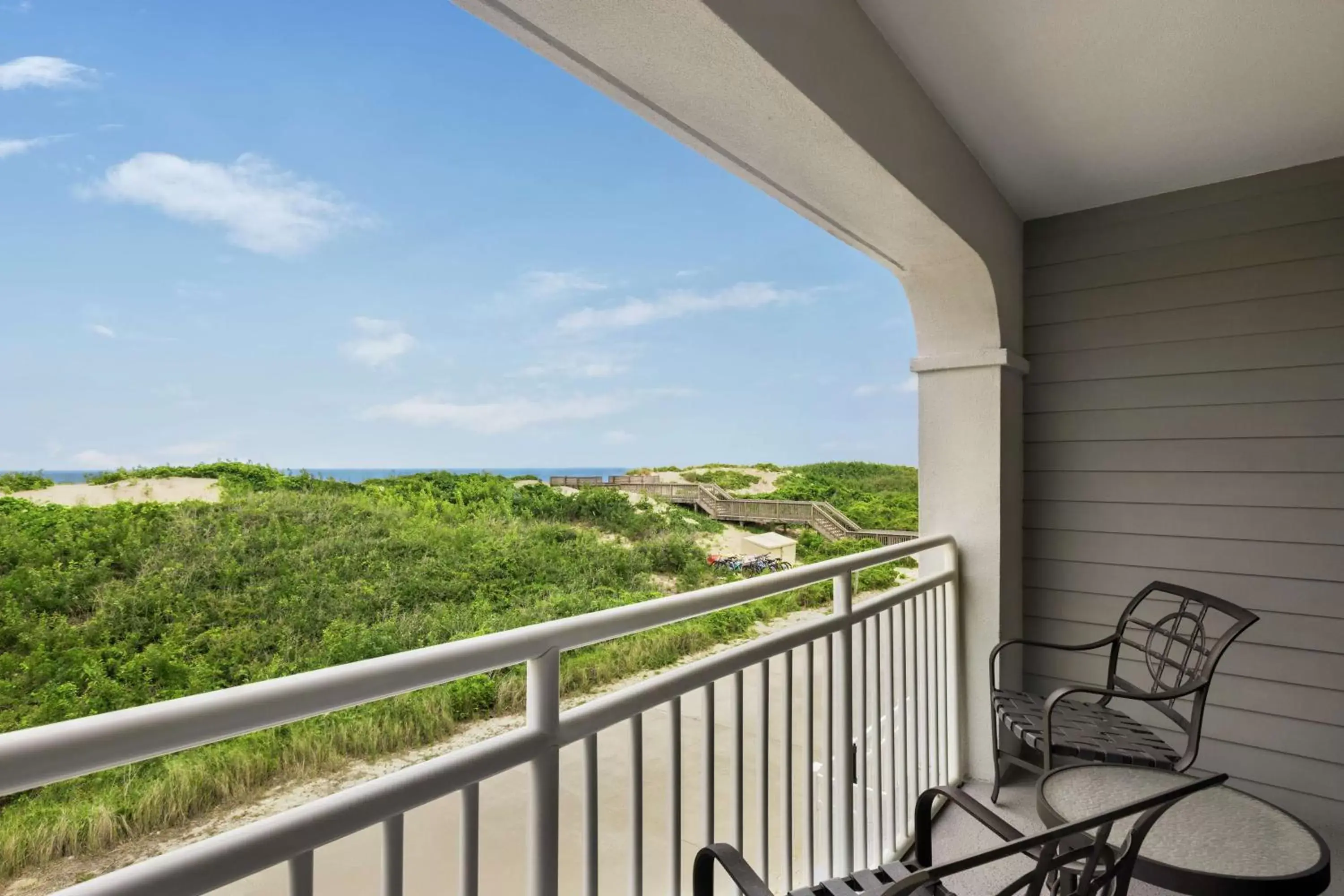 View (from property/room), Balcony/Terrace in Hampton Inn & Suites Outer Banks/Corolla