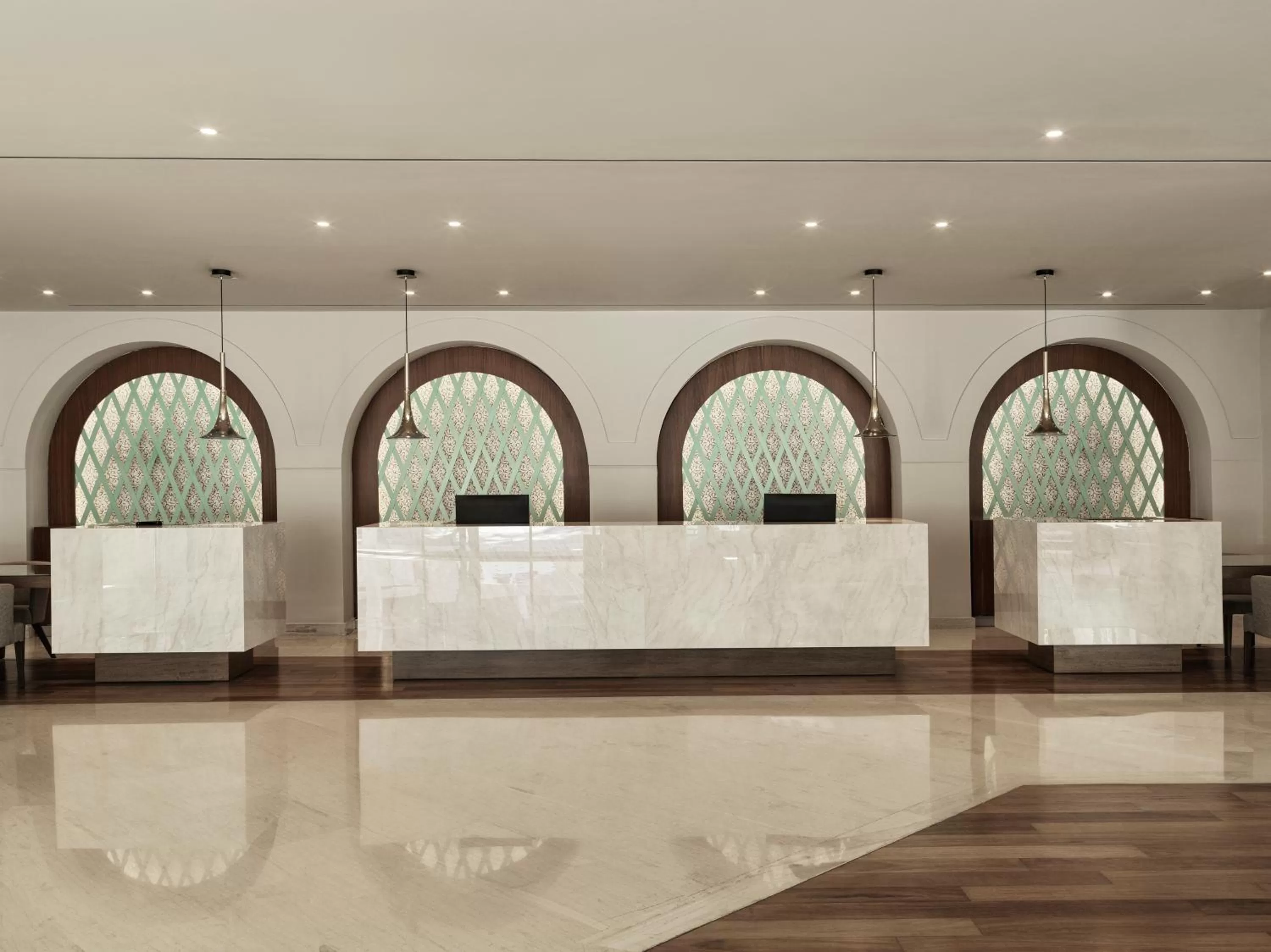 Lobby or reception in Esperos Village Blue & Spa - Adults Only