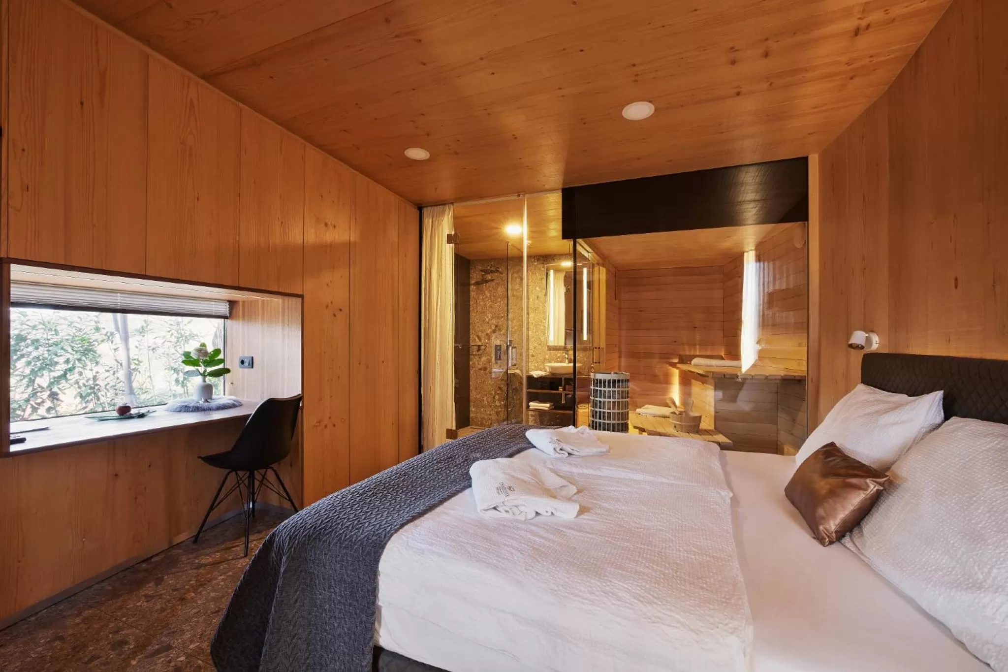 Bed in Theodosius Forest Village - Glamping in Vipava valley