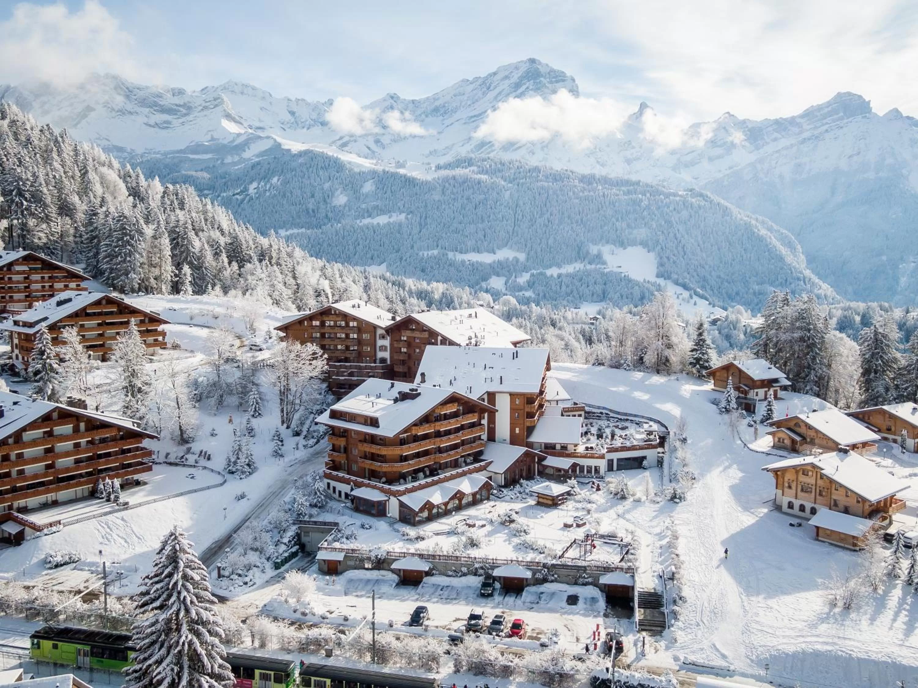Bird's eye view in Chalet RoyAlp Hôtel & Spa