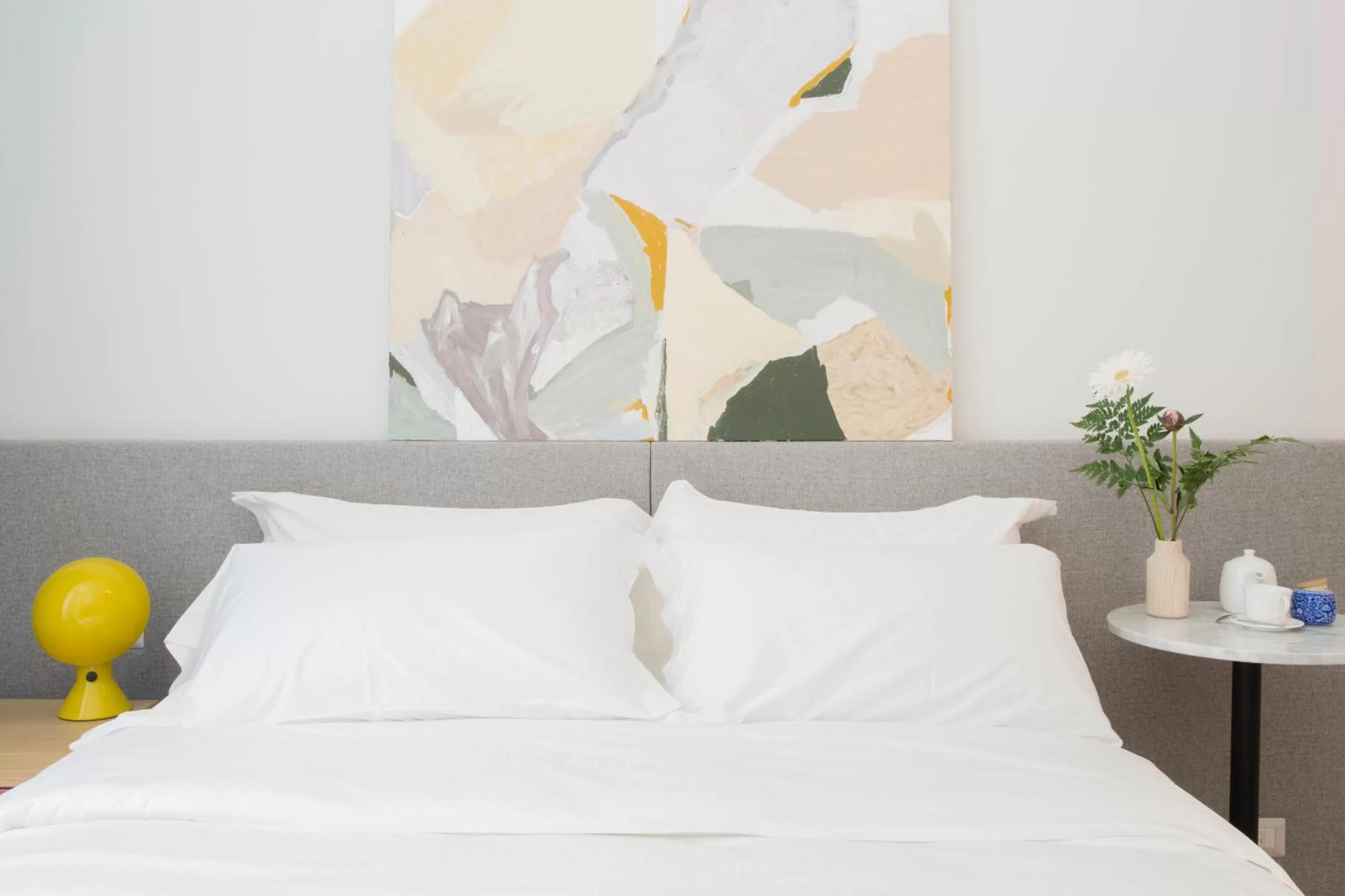 Bed in The Radical Hotel Roma