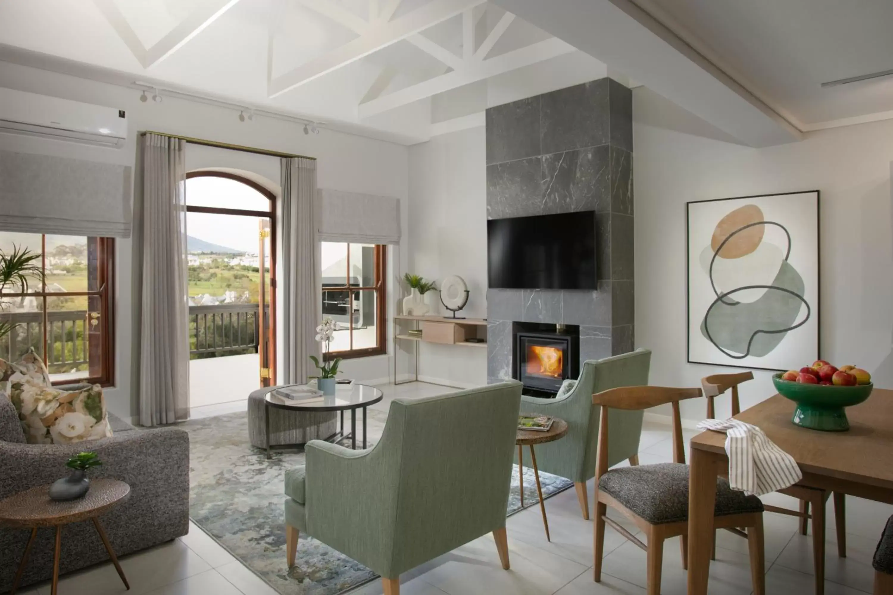 Living room, Seating Area in De Zalze Lodge & Residences