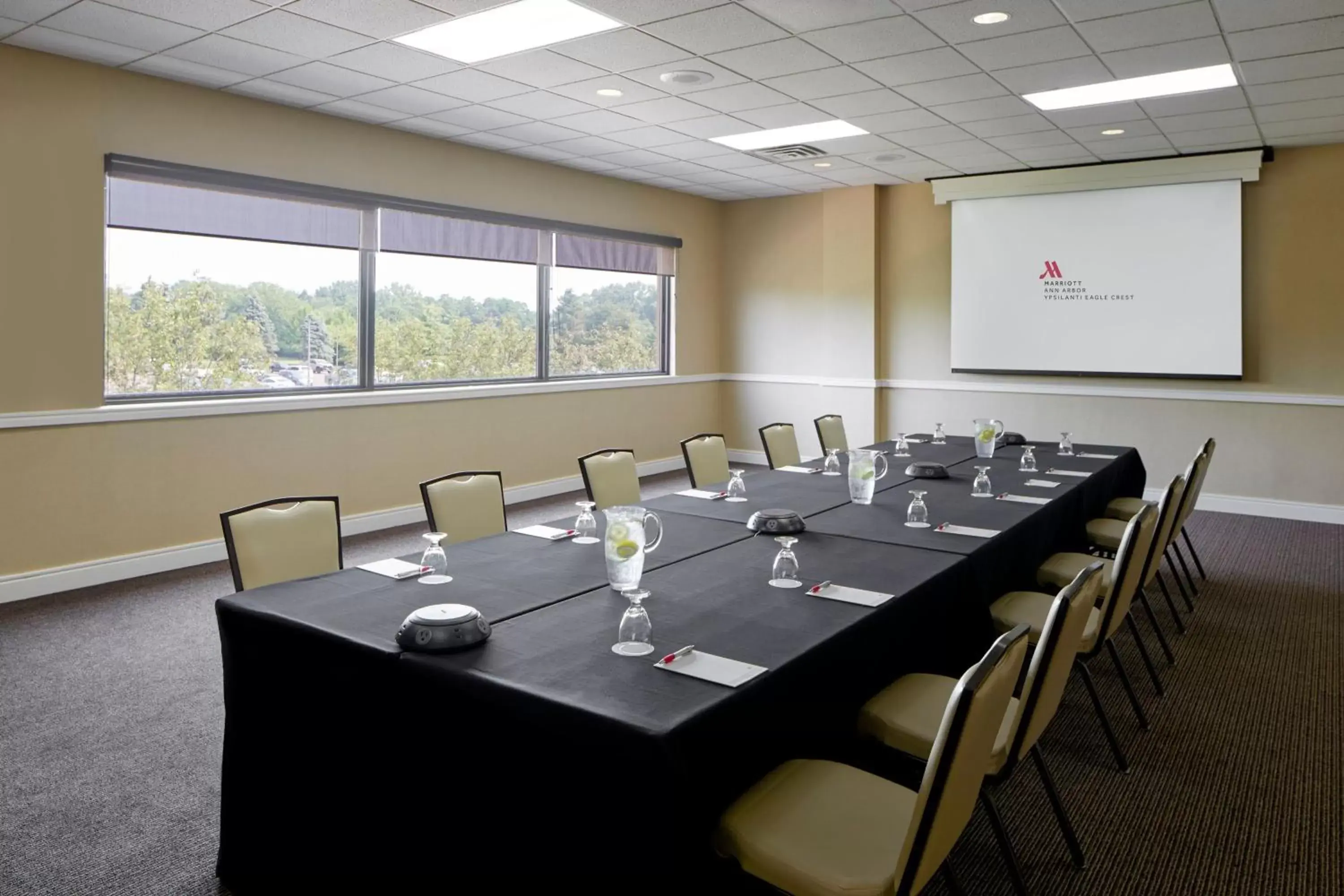 Meeting/conference room in Ann Arbor Marriott Ypsilanti at Eagle Crest
