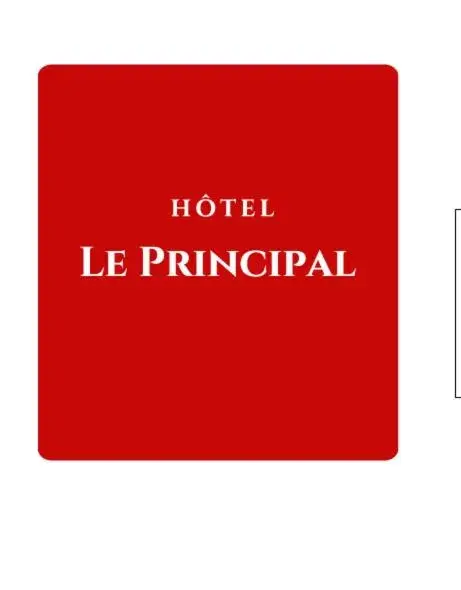 Property logo or sign in Hôtel Le Principal