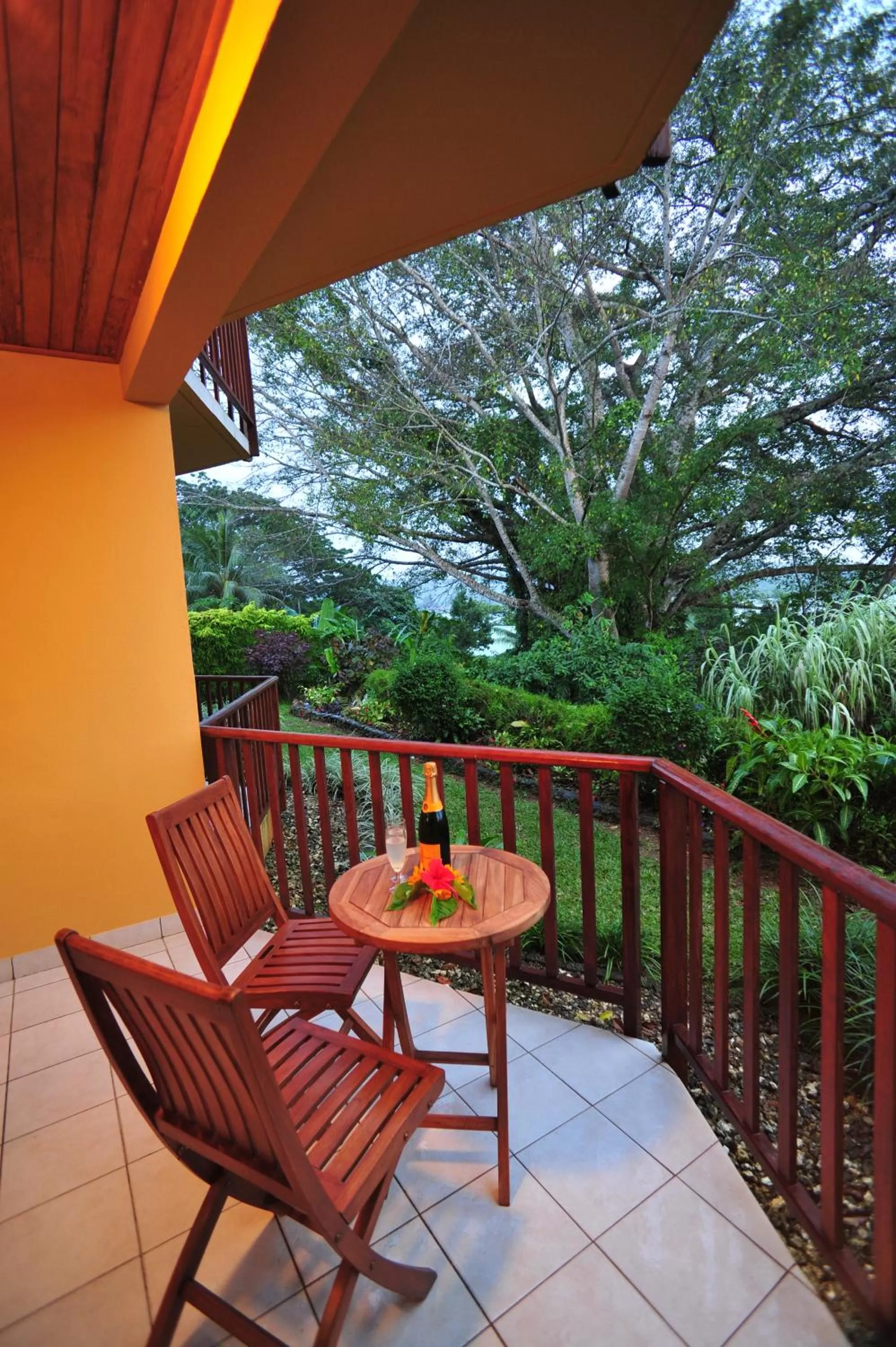 Balcony/Terrace in Poppy's on the Lagoon