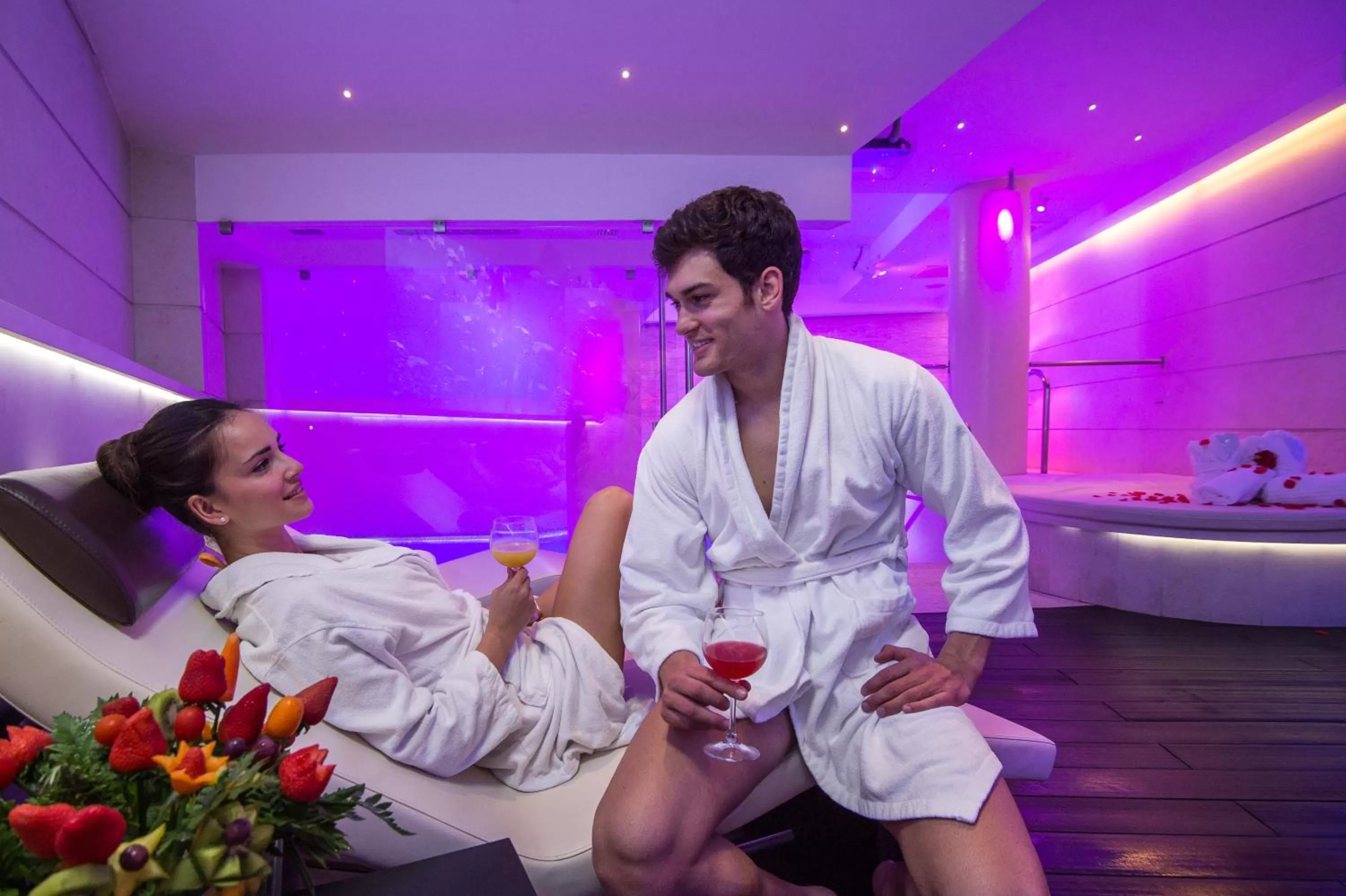 Spa and wellness centre/facilities in Trilussa Palace Hotel Congress & Spa