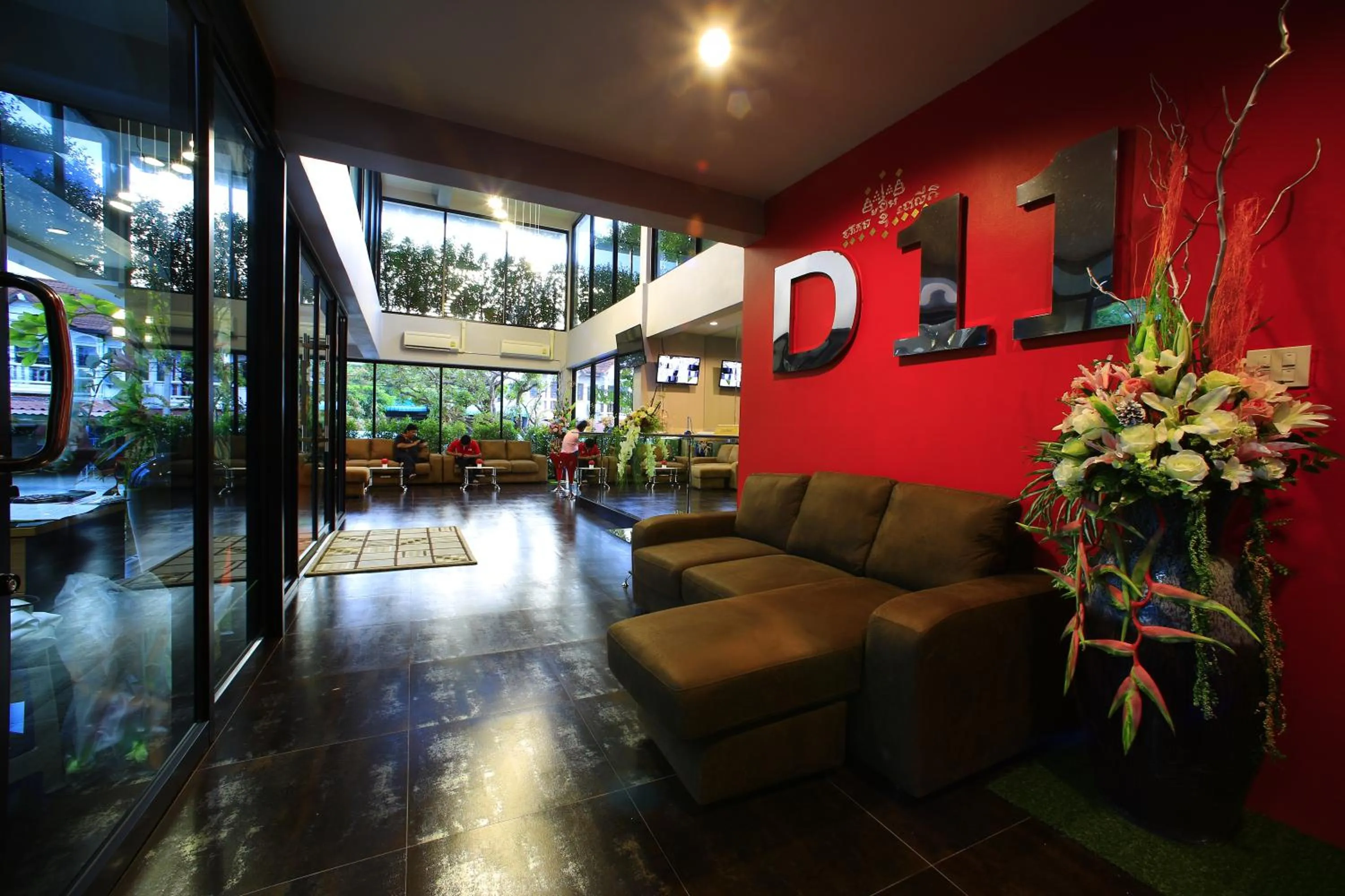 Decorative detail in D11 Hotel