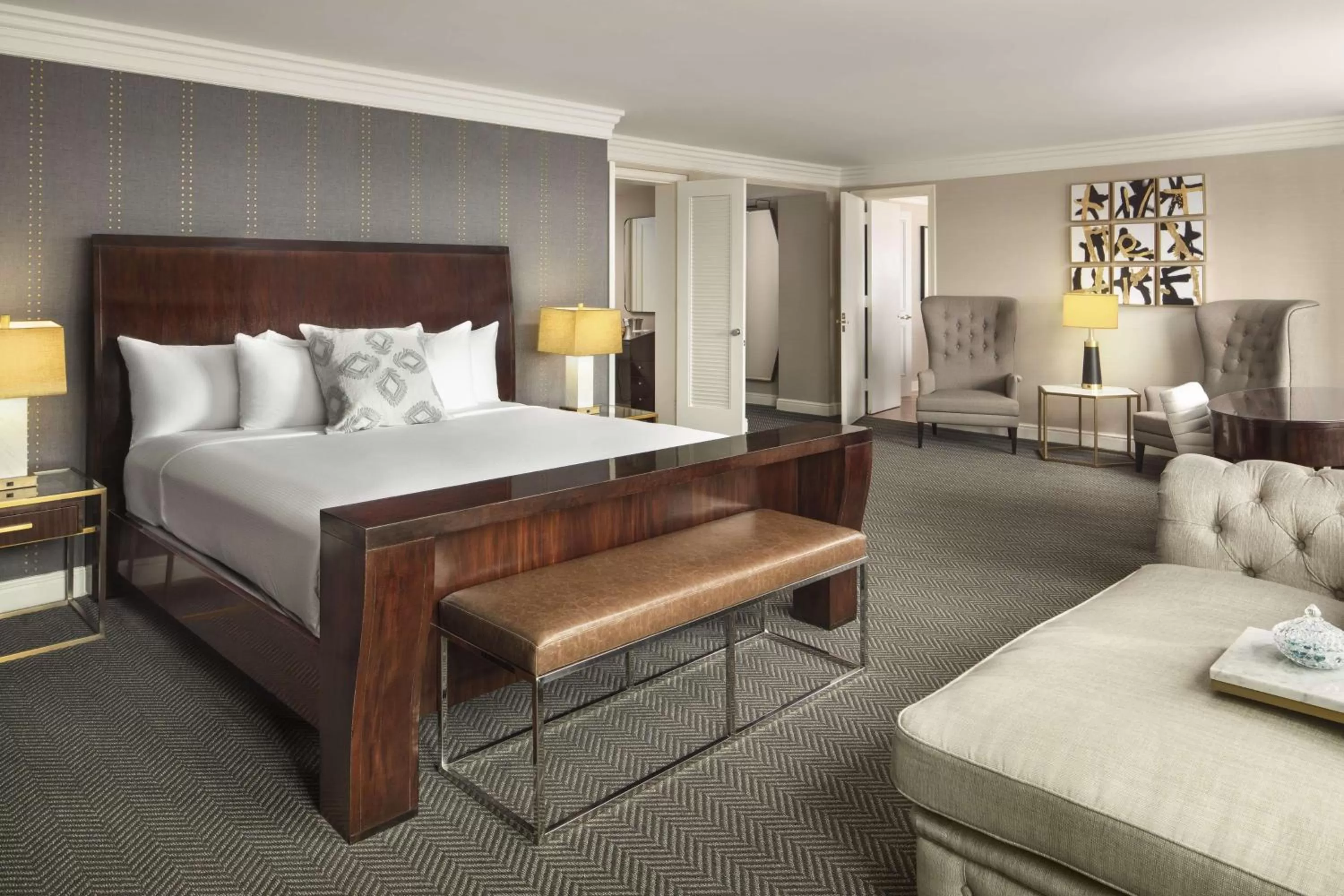 Bed in Hilton Short Hills