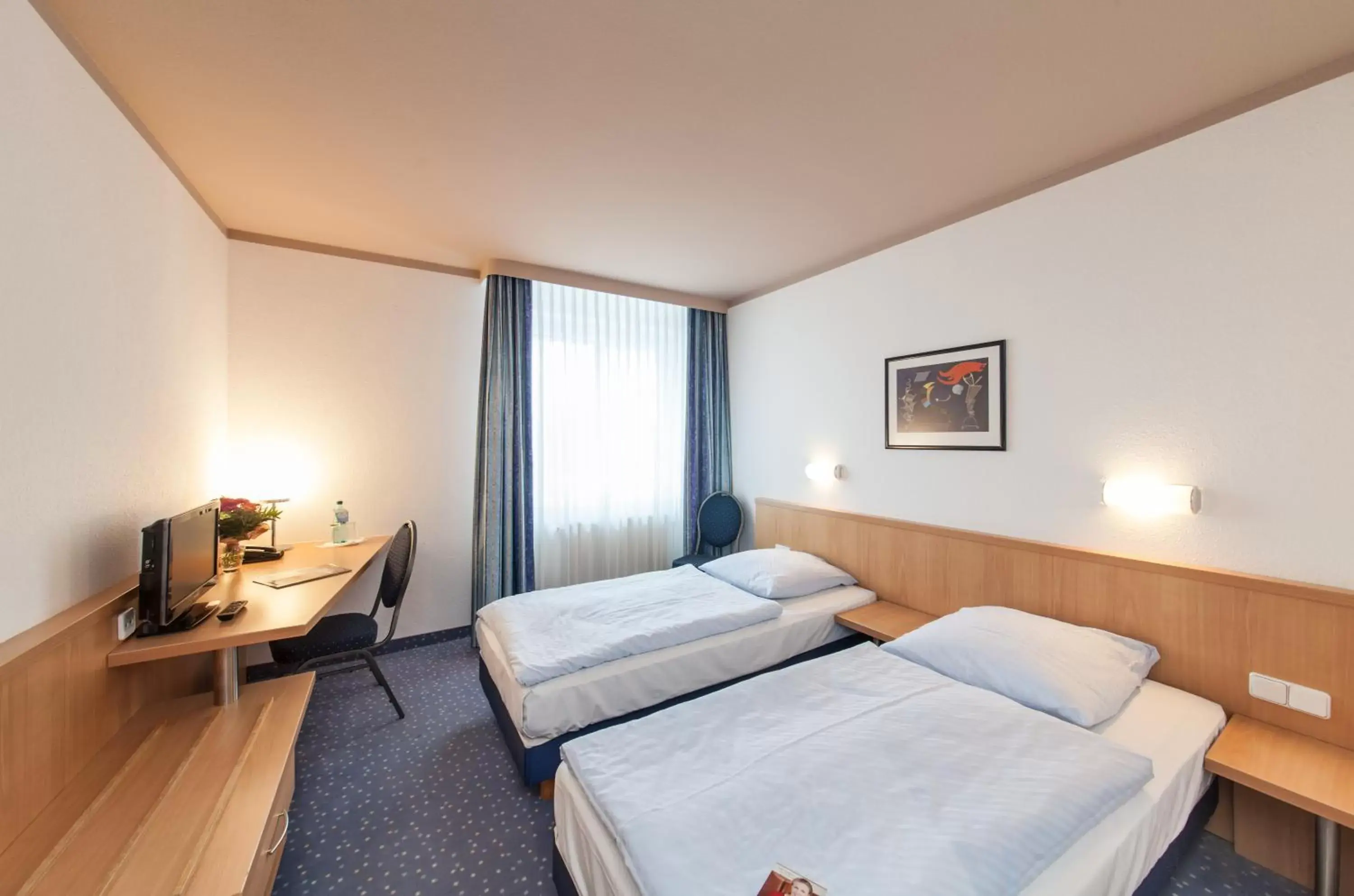 Bed in Novum Hotel Seegraben Cottbus