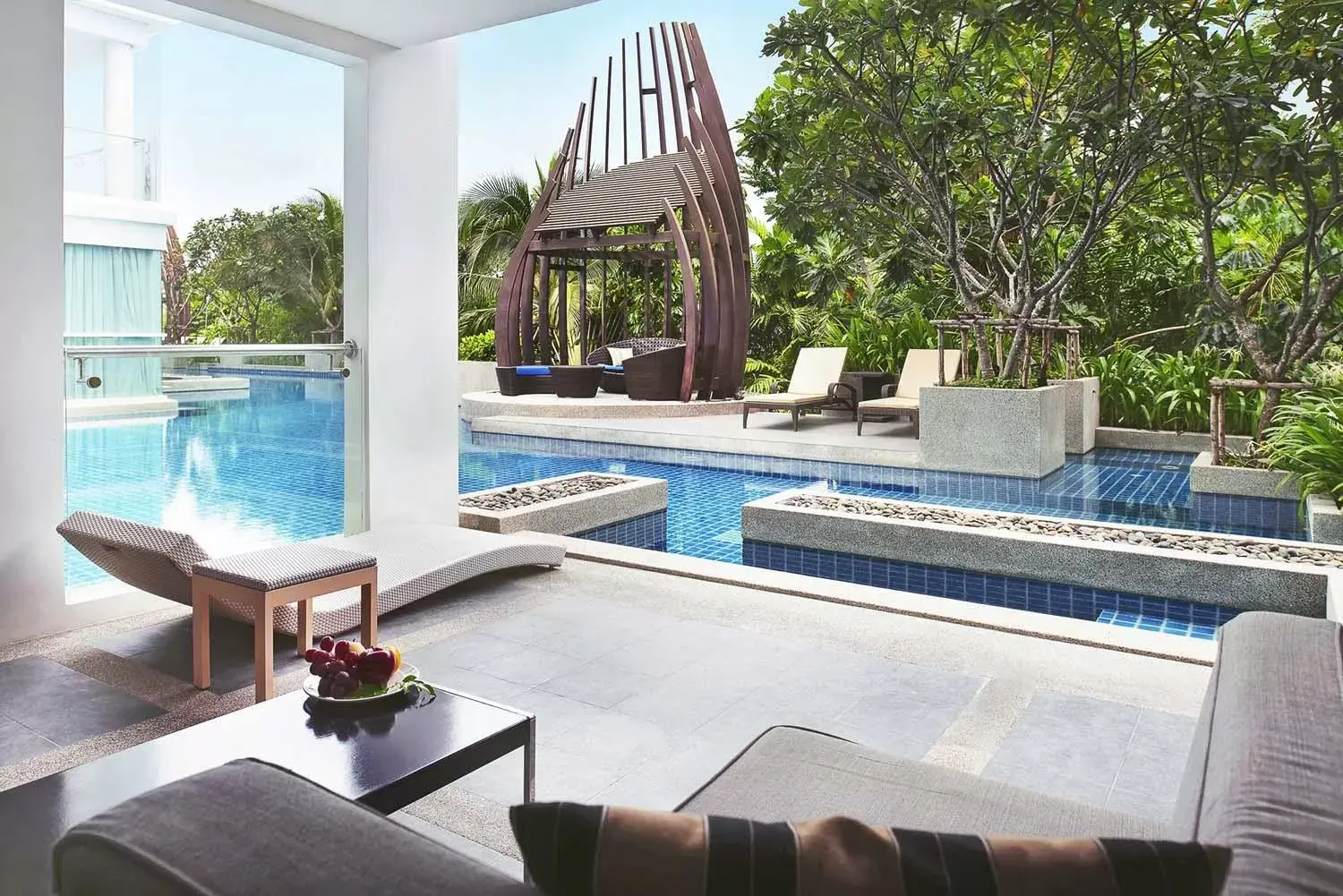 Two-Bedroom Corner Suite Pool Access in Mida De Sea Hua Hin - SHA PLUS Two-Bedroom Corner Suite Pool Access in Mida De Sea Hua Hin - SHA PLUS