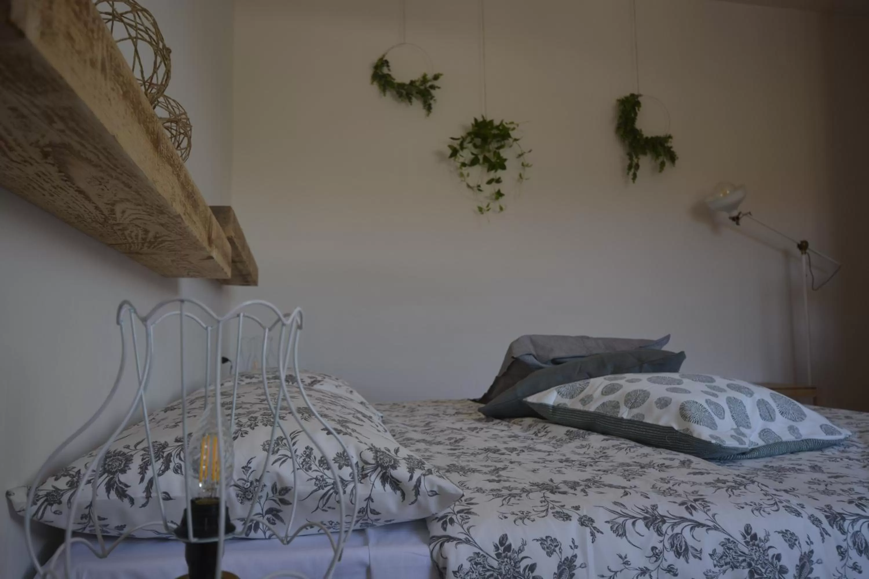 Bed in BACARìA BED&BREAKFAST