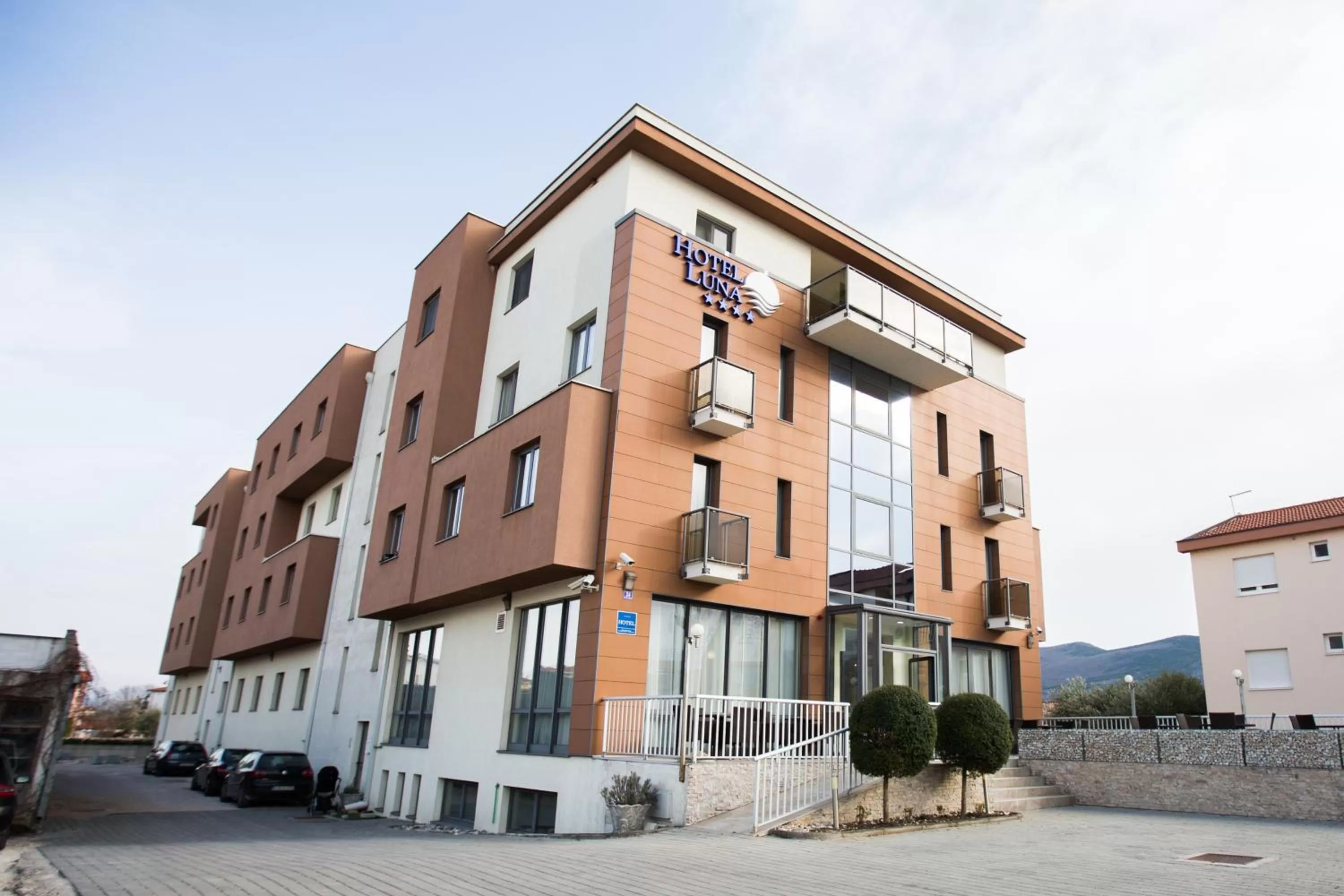 Property building in Hotel Luna