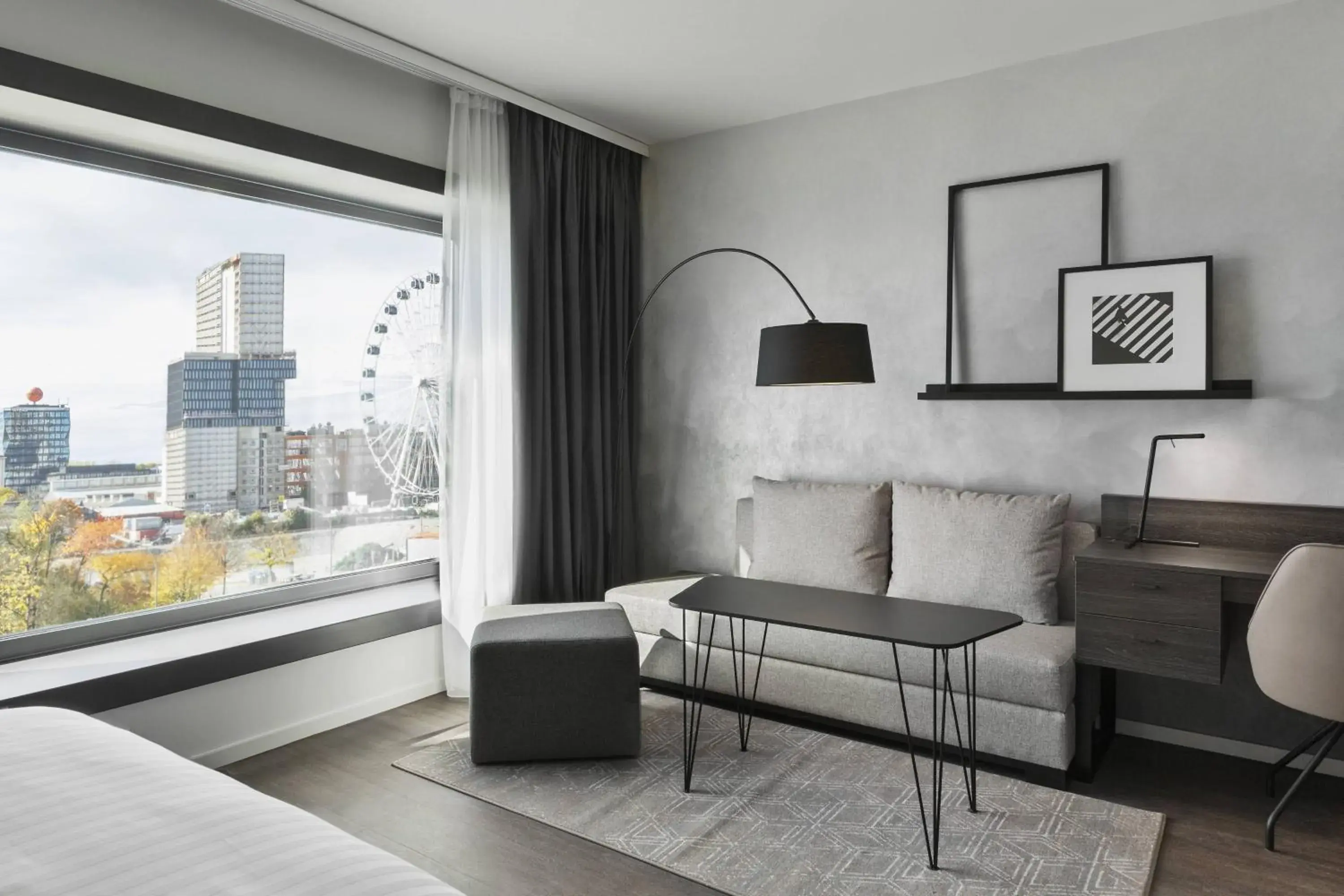 Bedroom, Seating Area in Residence Inn by Marriott Munich Ostbahnhof