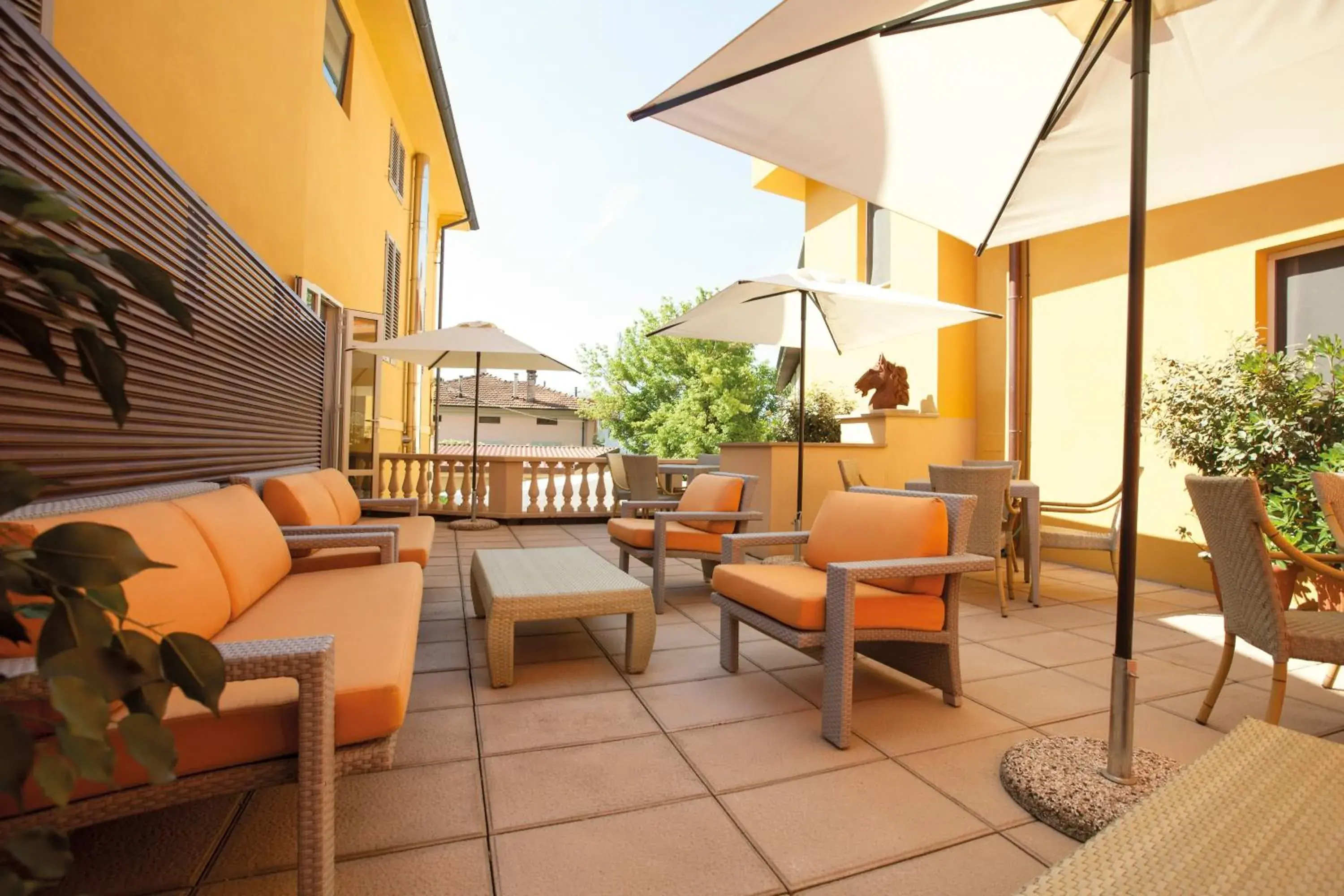 Balcony/Terrace in Albergo Celide