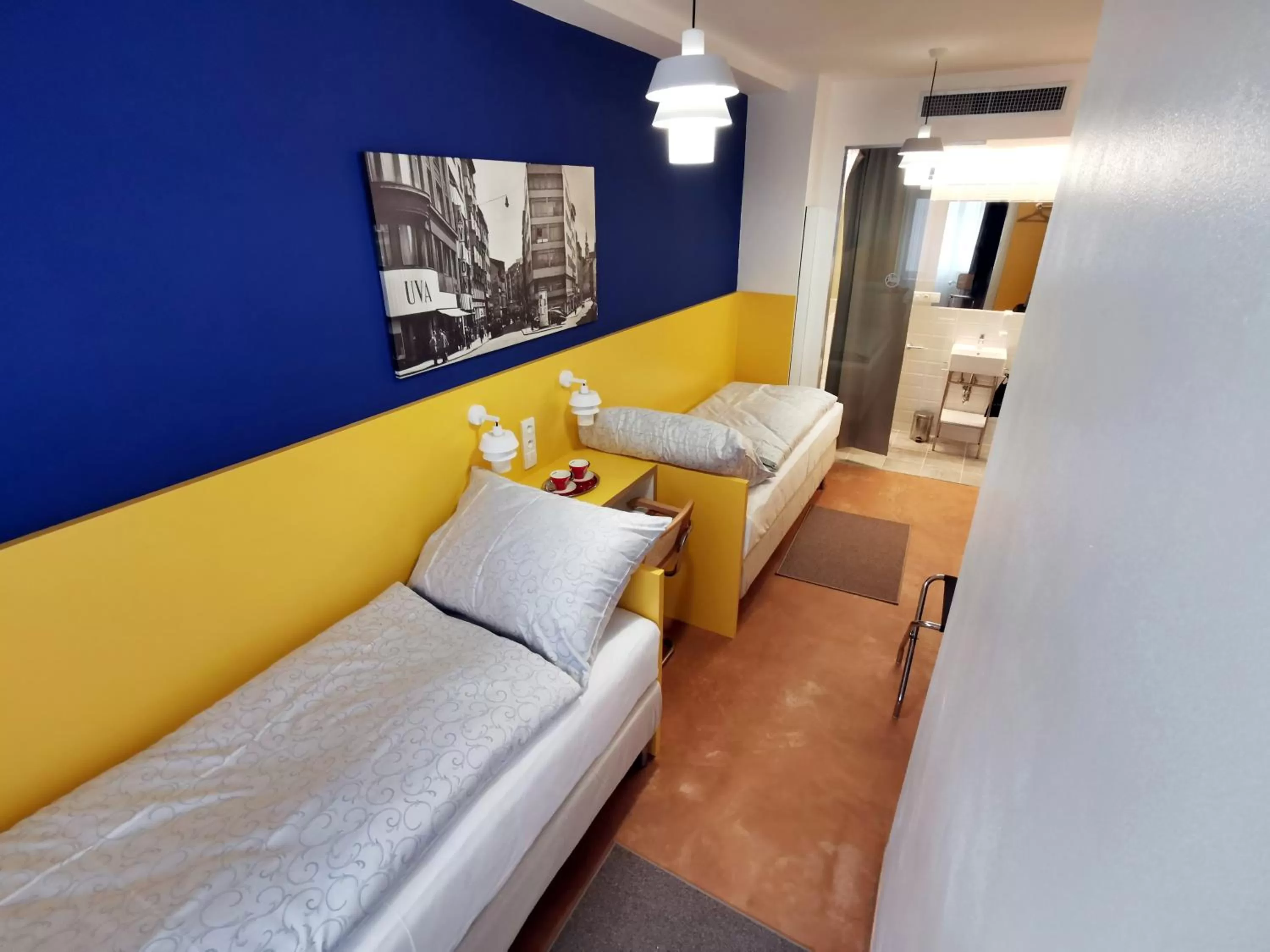 Bed in Hotel Avion - National Cultural Monument - ICONIC HOUSES ORG