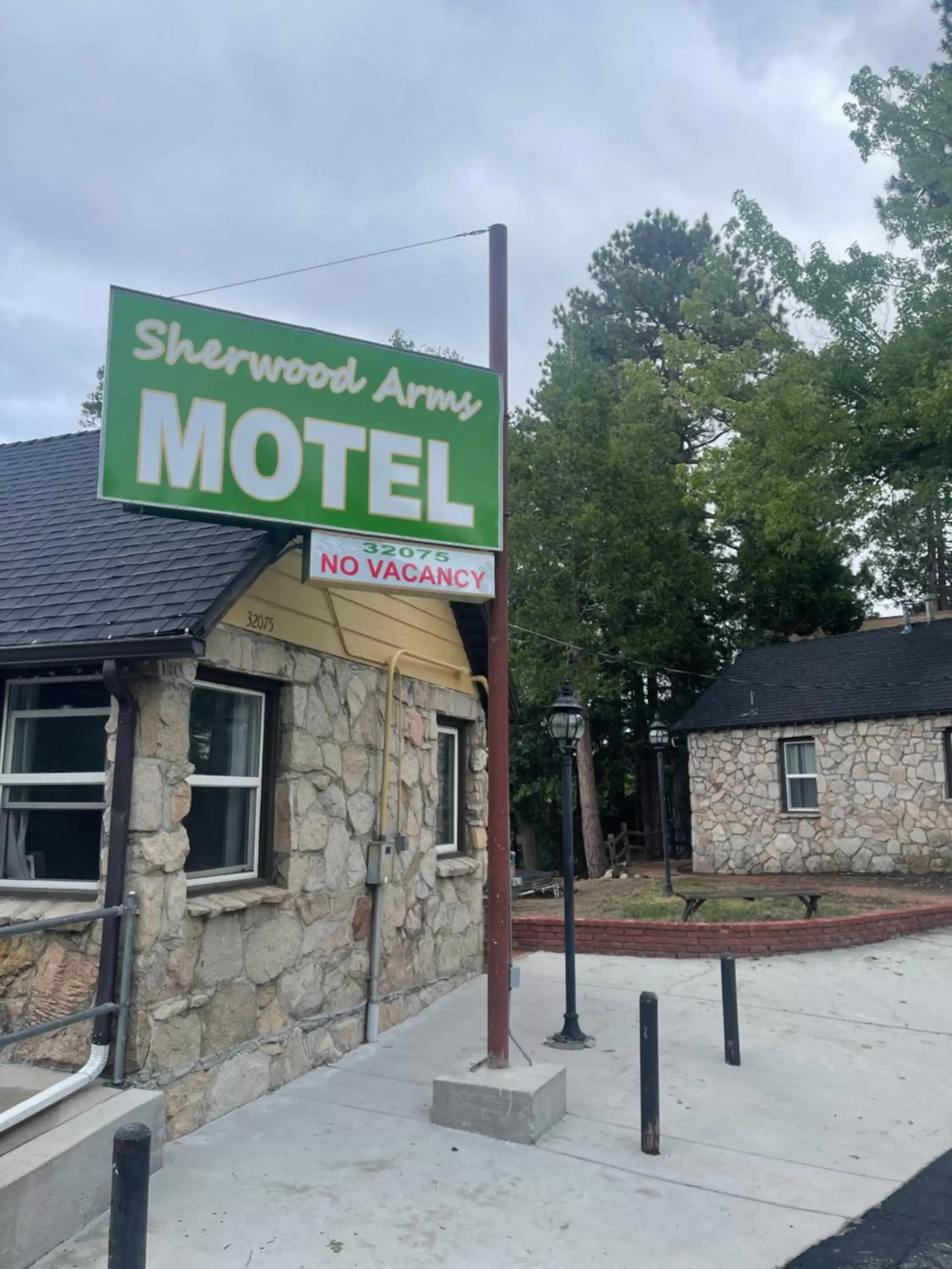 Property Building in Sherwood Arms Motel